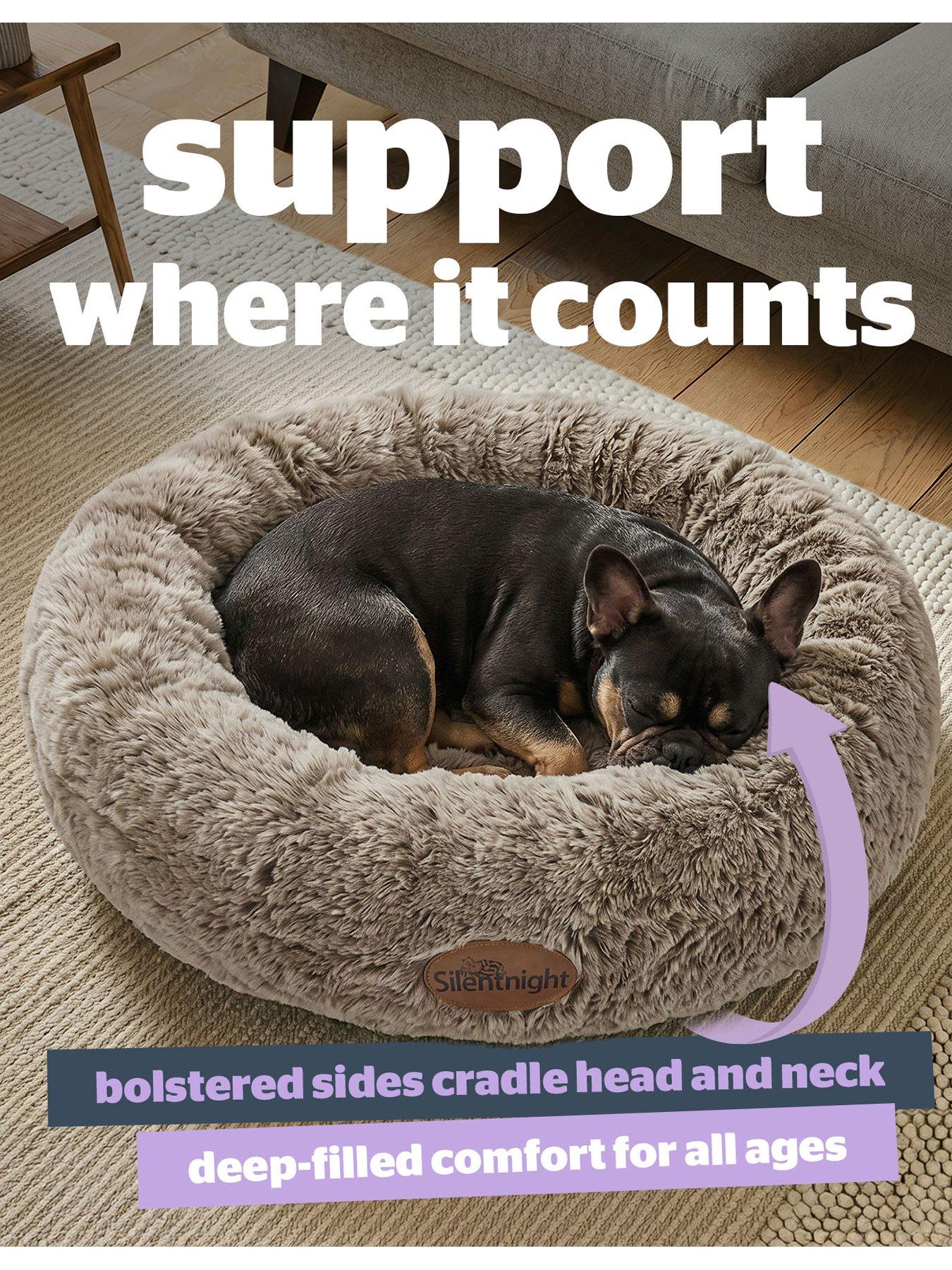 Image 4 of 7 of Silentnight Calming Donut Bed Natural -  Large