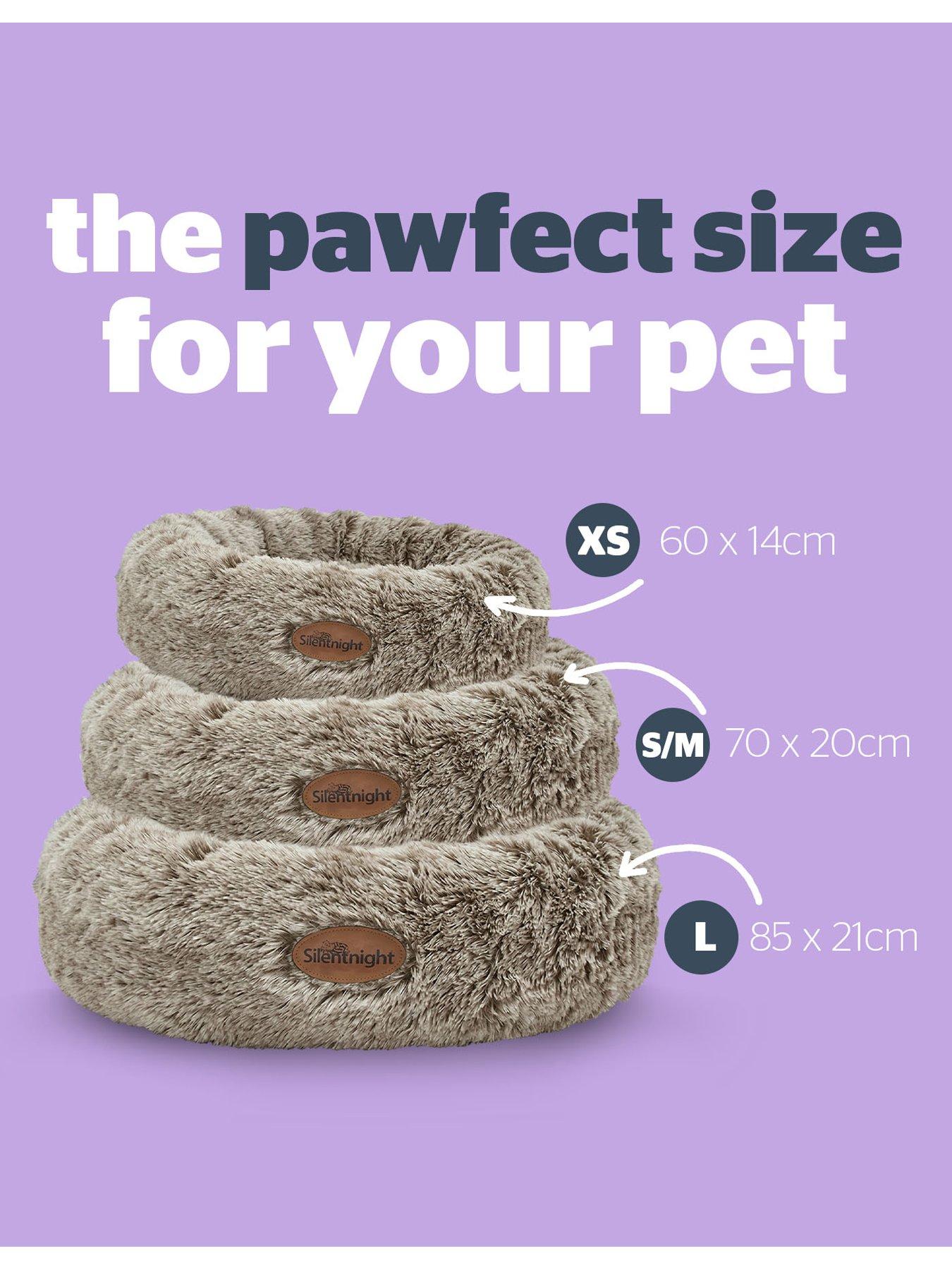 Image 7 of 7 of Silentnight Calming Donut Bed Natural -  Large