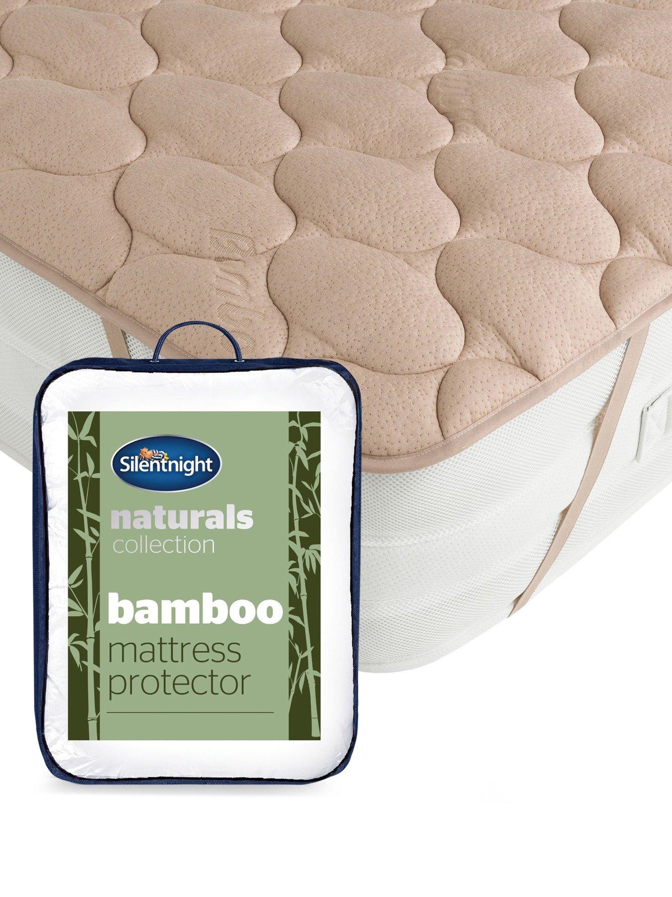 Silentnight Bamboo Mattress Protector, Cool & Breathable, Super King Bed | Naturally Soft Silky Bamboo Blend, Regulates Temperature, Antibacterial, Hypoallergenic, Spills & Stains Protection, Washable - Image 3