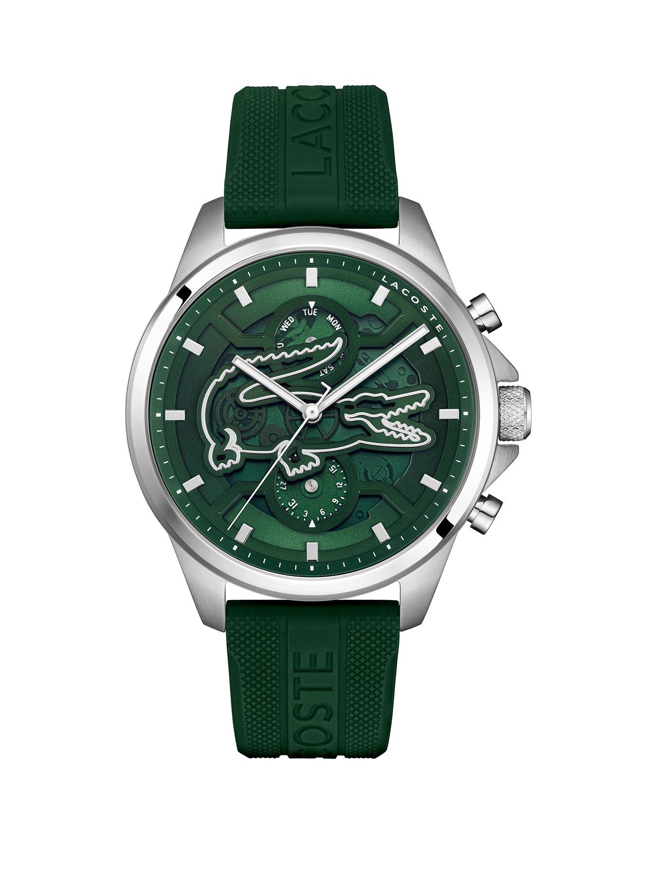 Lacoste 2011536 Arthor Green Silcone Green Dial Watch - Image 2