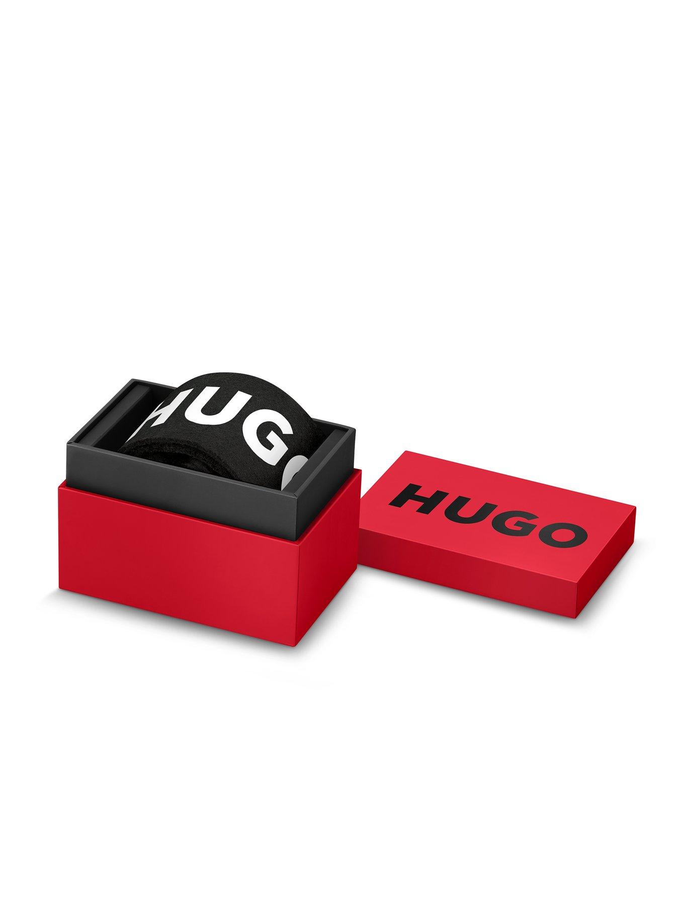 Image 7 of 8 of HUGO Gents HUGO #STEEZE Black Leather Watch
