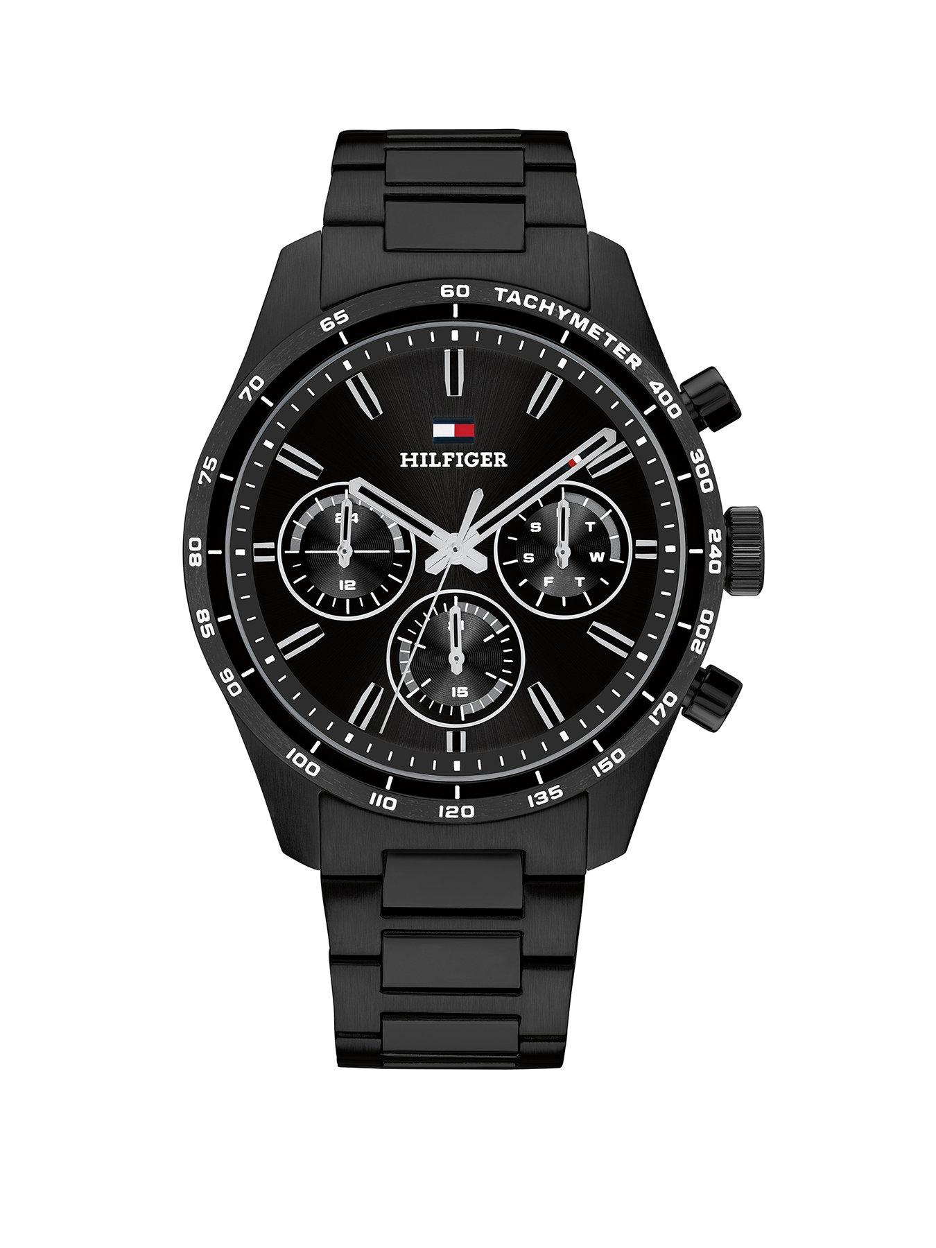 Tommy Hilfiger Tommy Hilfiger Men's Black IP Watch