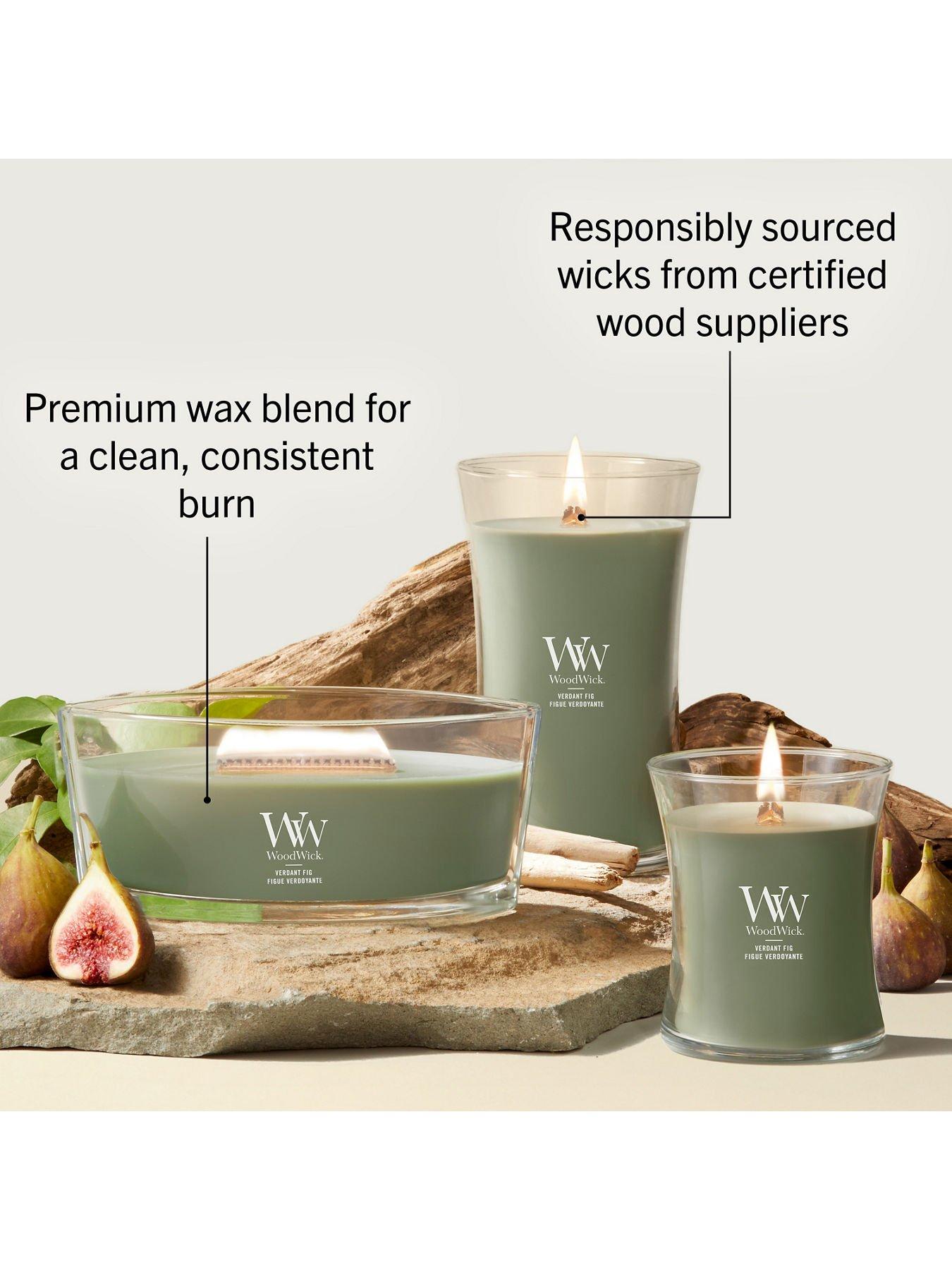 Image 5 of 6 of Yankee Candle Woodwick Ellipse Jar -  Verdant Fig
