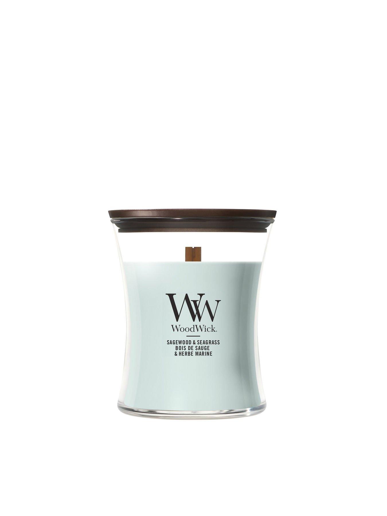 WoodWick Ww Medium Sagewood & Seagrass