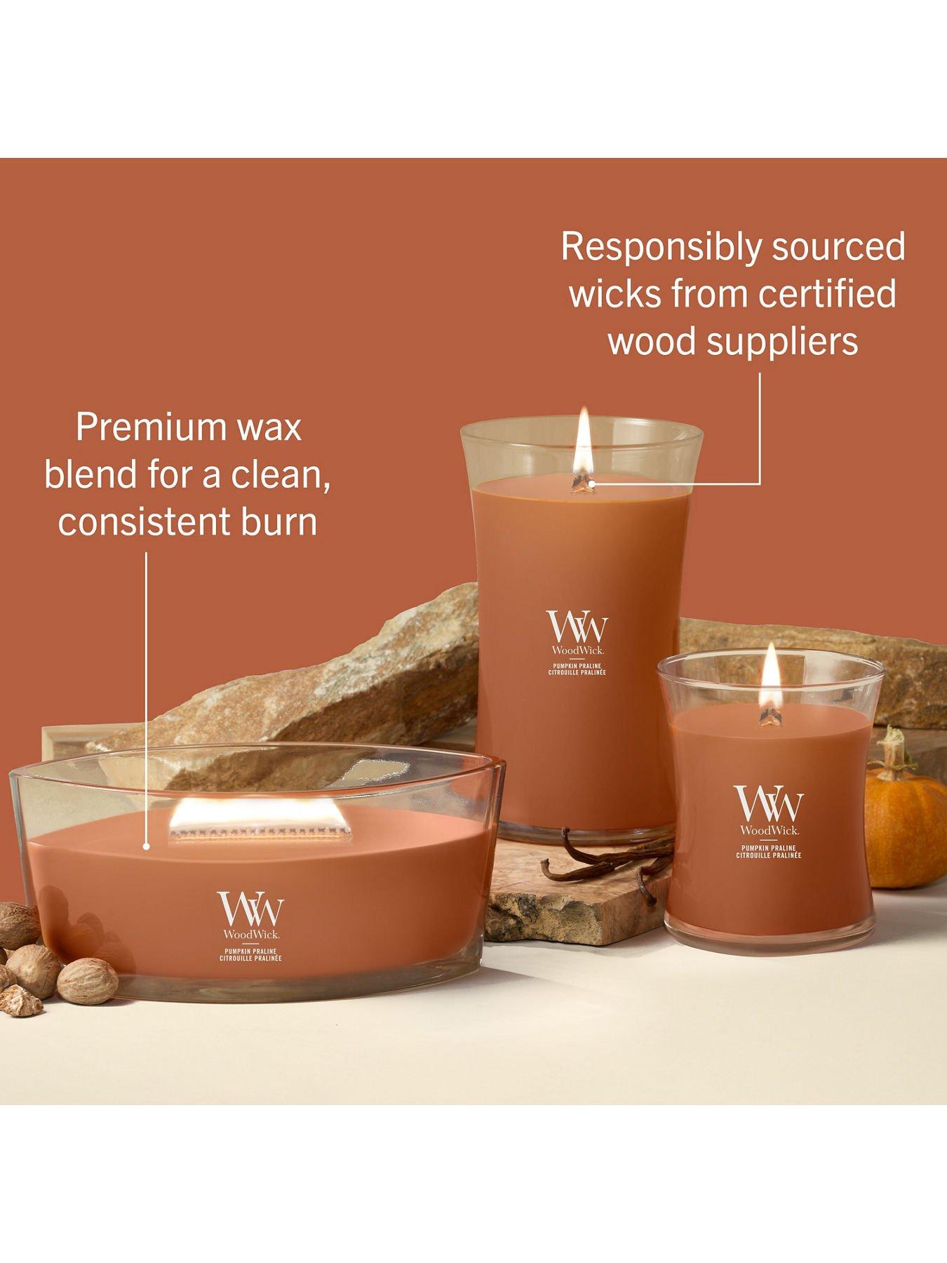 Image 7 of 8 of WoodWick Elipse Candle - Pumpkin Praline