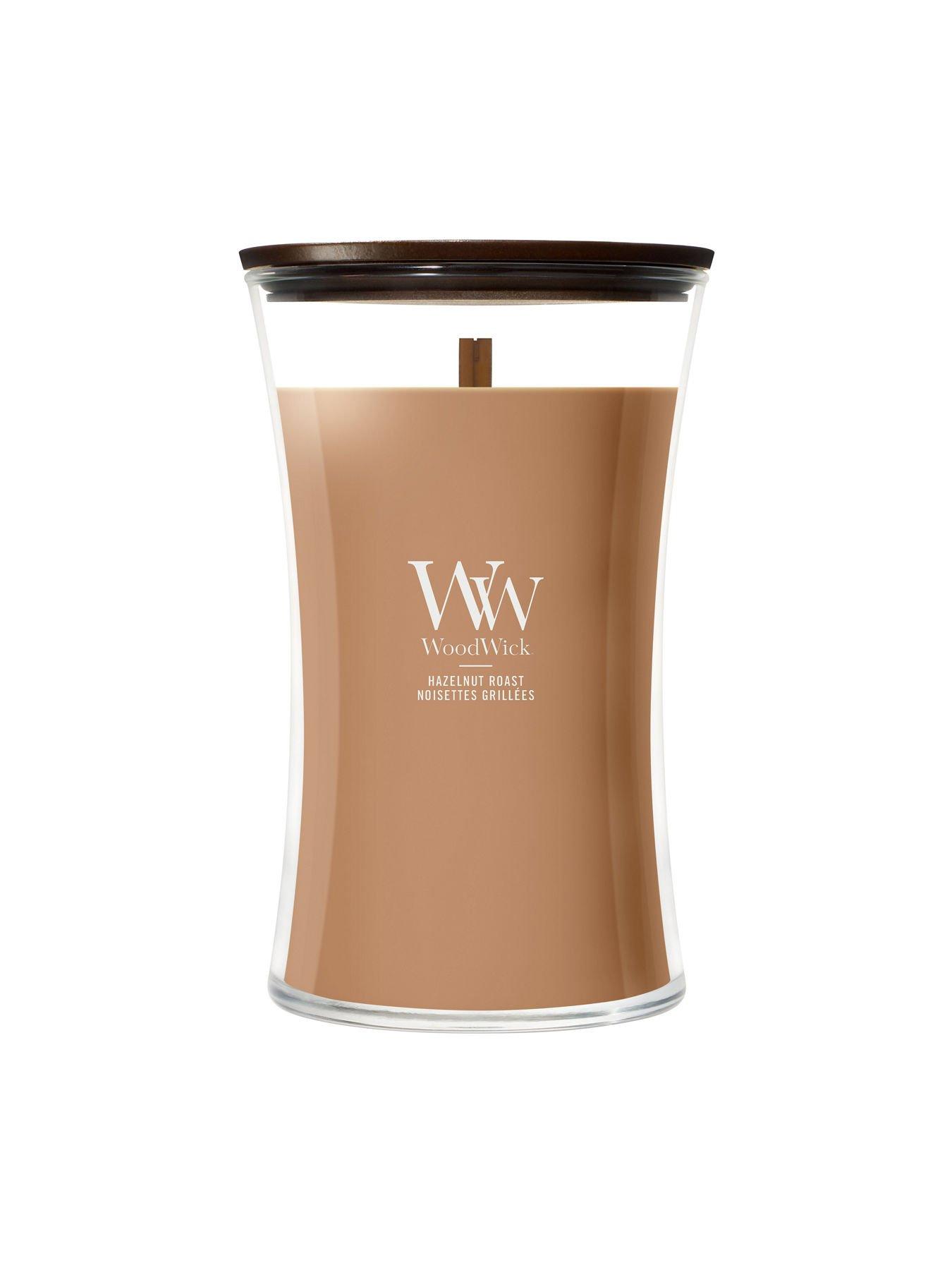 Image 1 of 8 of WoodWick Large Candle - Hazelnut Roast
