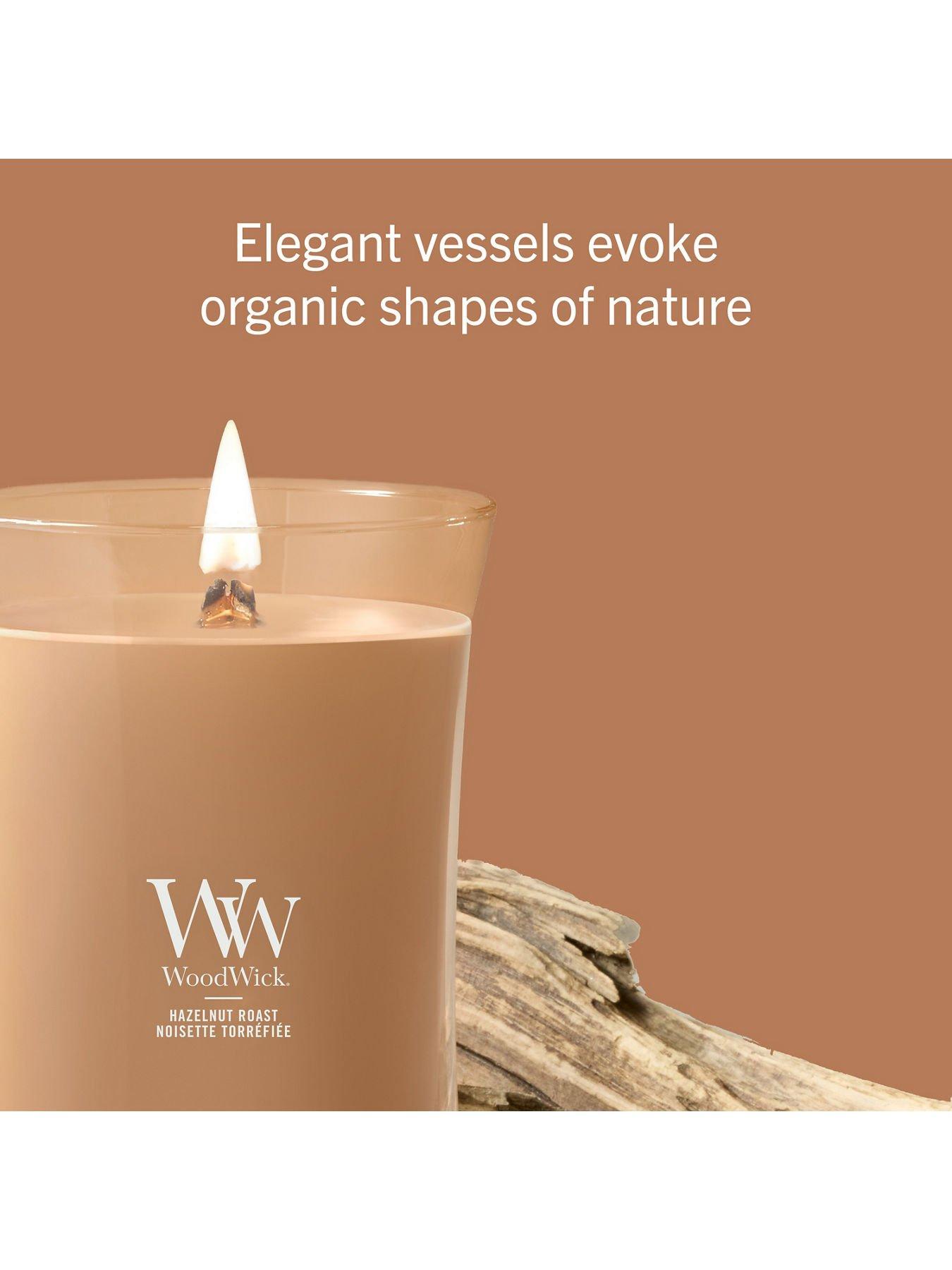 Image 4 of 8 of WoodWick Large Candle - Hazelnut Roast