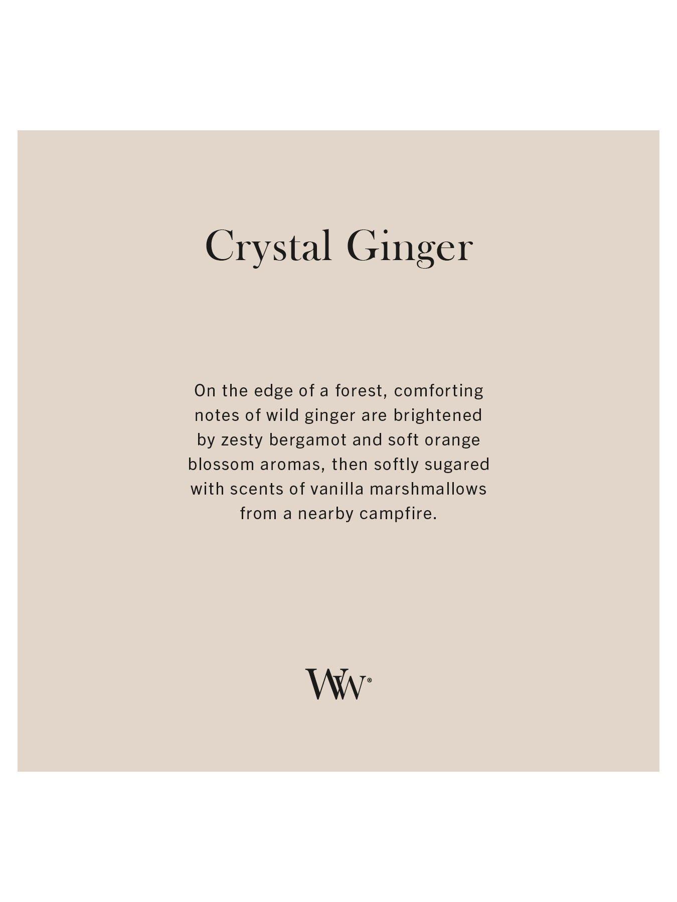 Image 4 of 4 of WoodWick Elipse Candle - Crystal Ginger