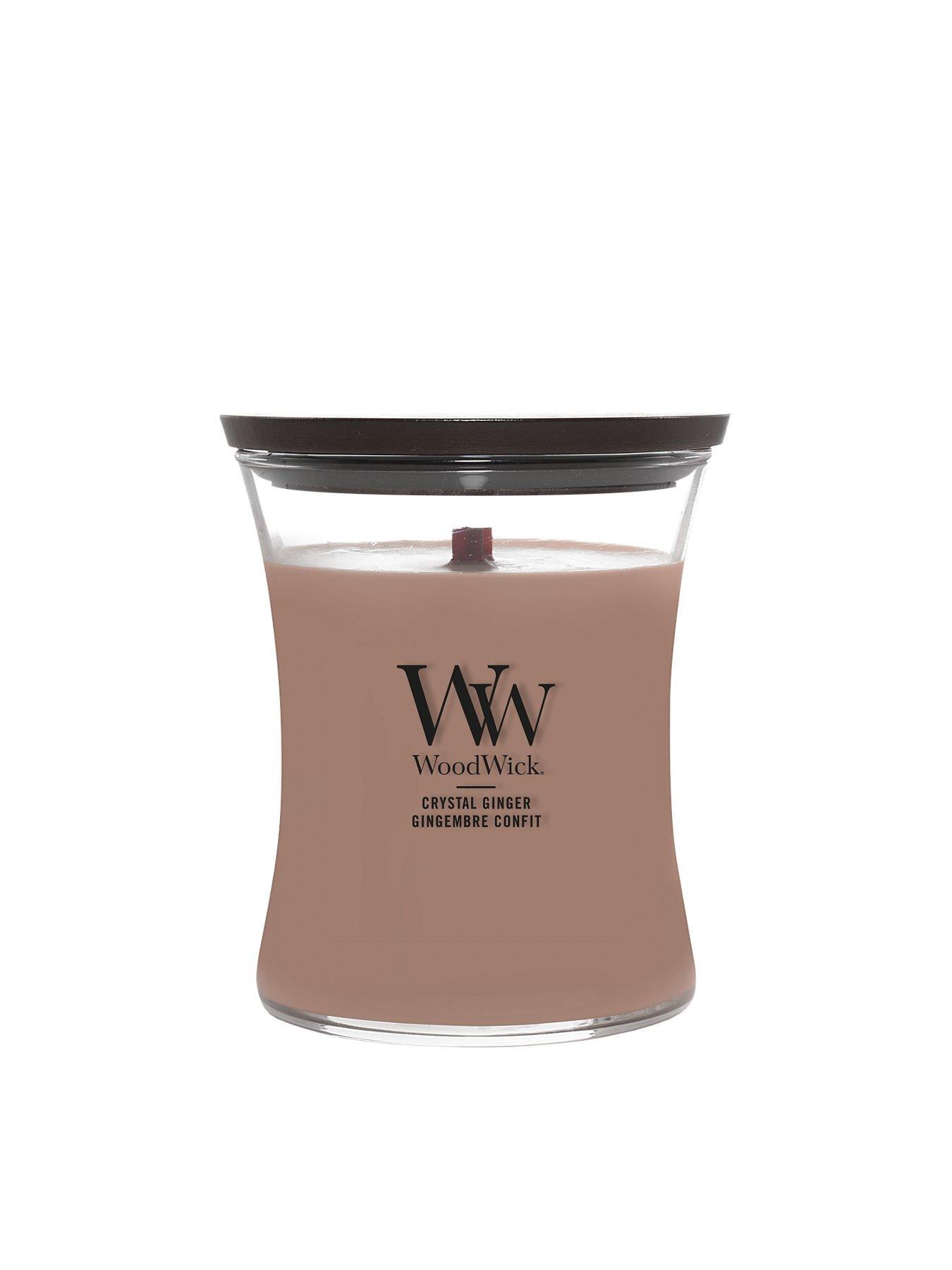 Image 1 of 4 of WoodWick Medium Candle - Crystal Ginger