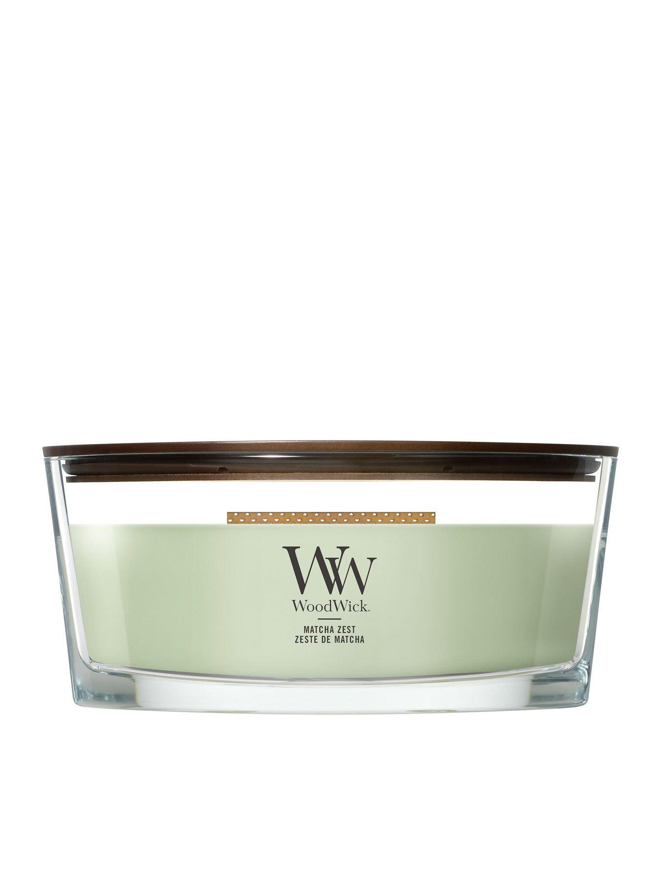 Image 1 of 8 of Yankee Candle Woodwick Ellipse Jar -  Matcha Zest