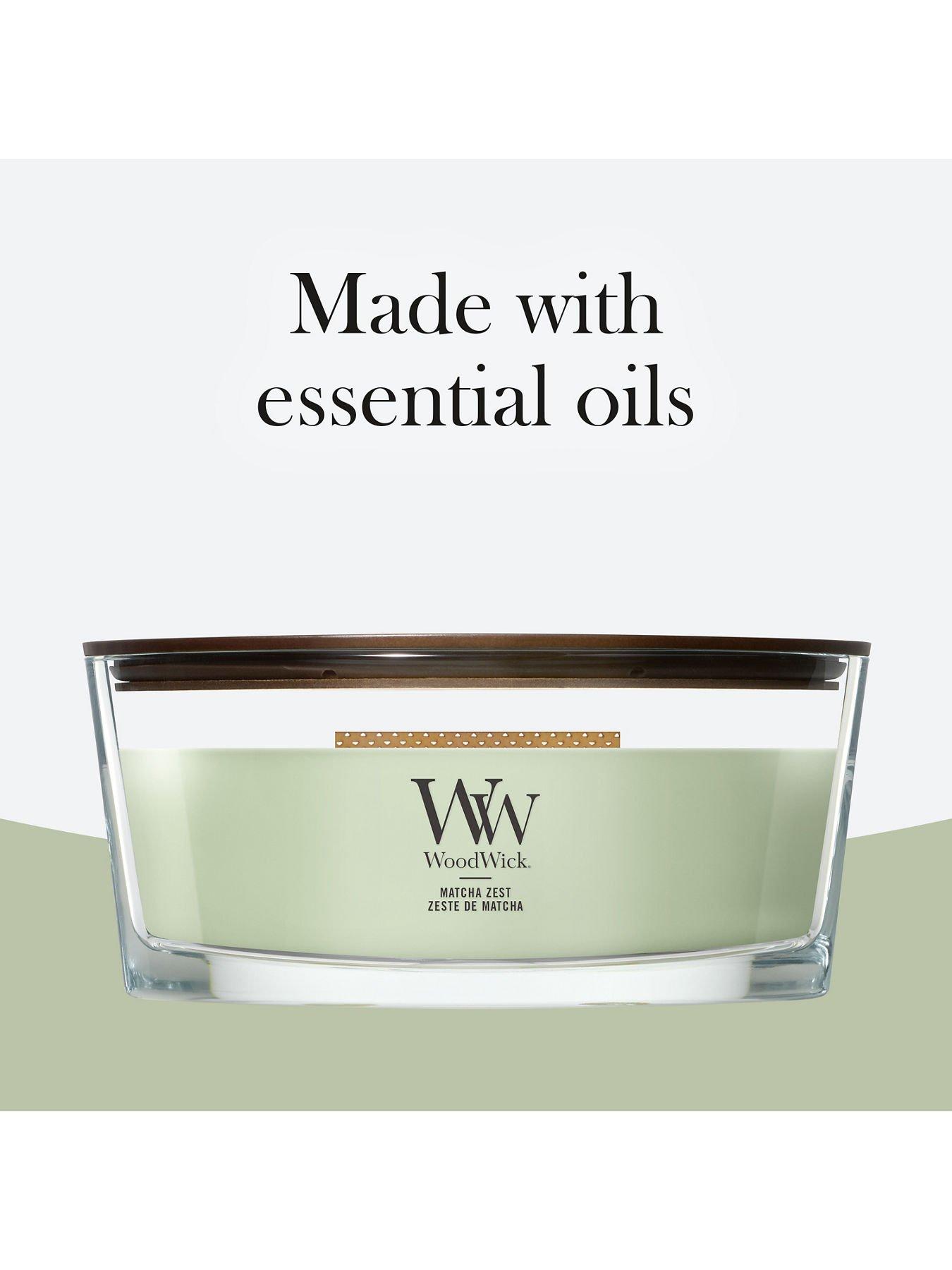 Image 6 of 8 of Yankee Candle Woodwick Ellipse Jar -  Matcha Zest