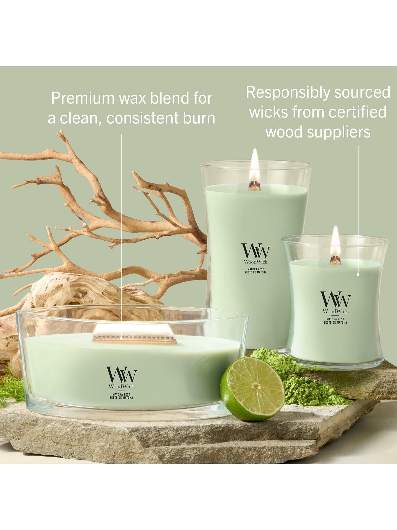 Image 7 of 8 of Yankee Candle Woodwick Ellipse Jar -  Matcha Zest