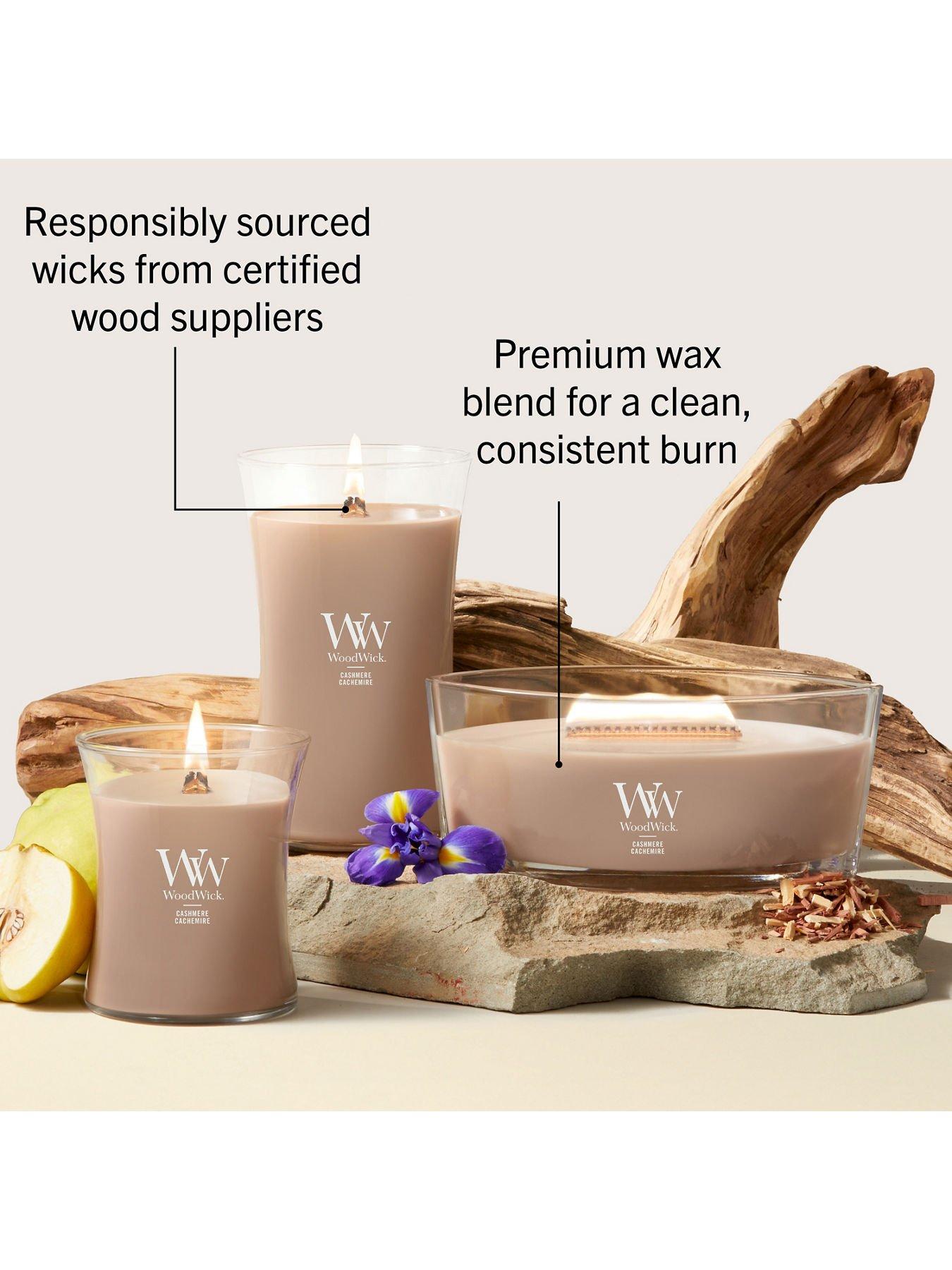 Image 7 of 8 of Yankee Candle Woodwick Large Jar - Cashmere