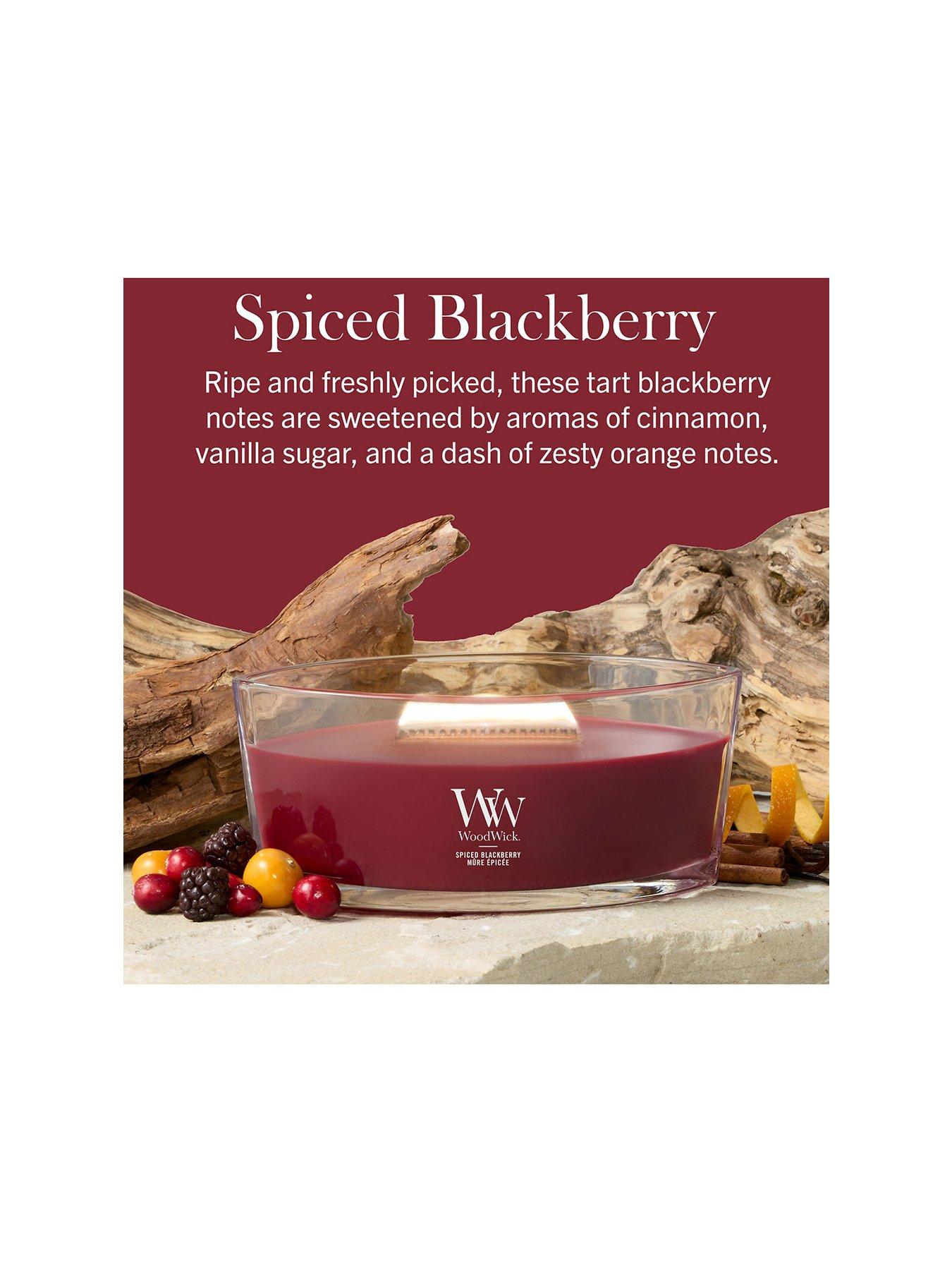 Image 2 of 6 of WoodWick Elipse Candle - Spiced Blackberry
