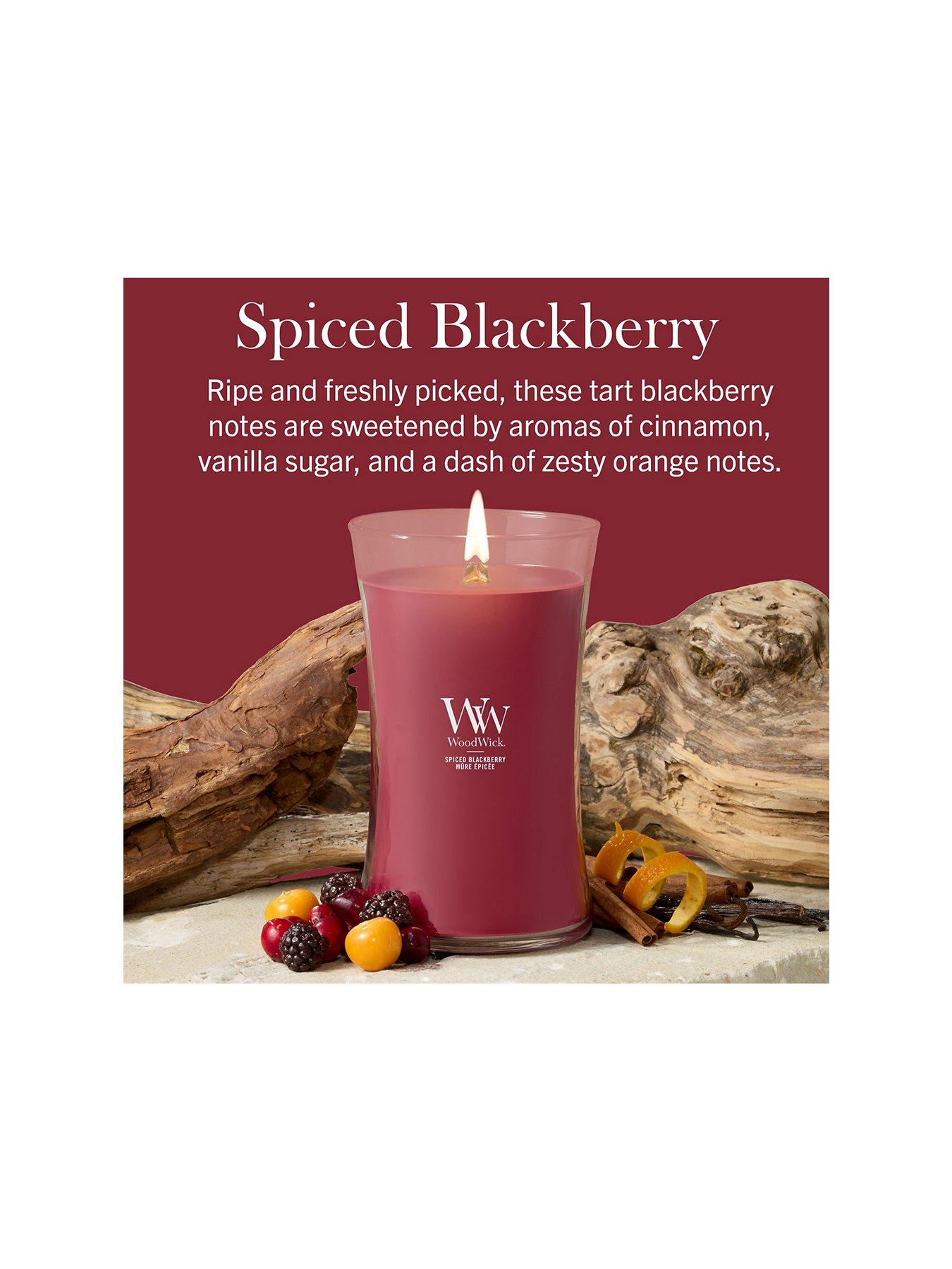 Image 2 of 7 of WoodWick Large Candle - Spiced Blackberry