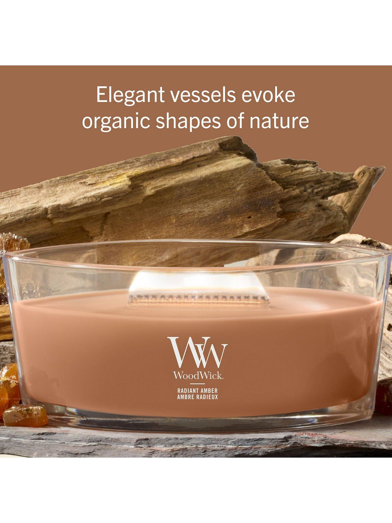 Image 4 of 7 of WoodWick Elipse Candle - Radiant Amber