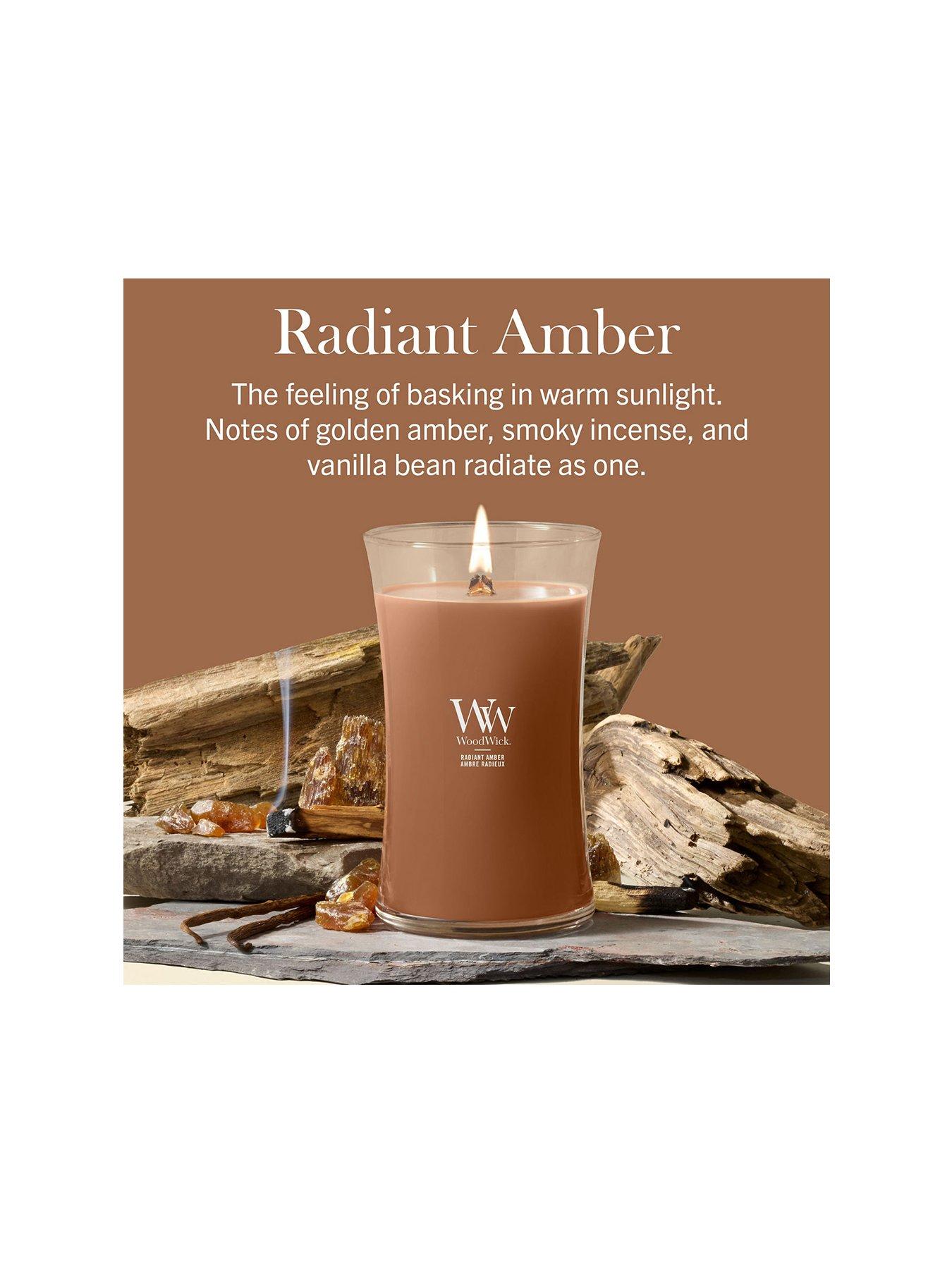 Image 2 of 7 of WoodWick Large Candle - Radiant Amber