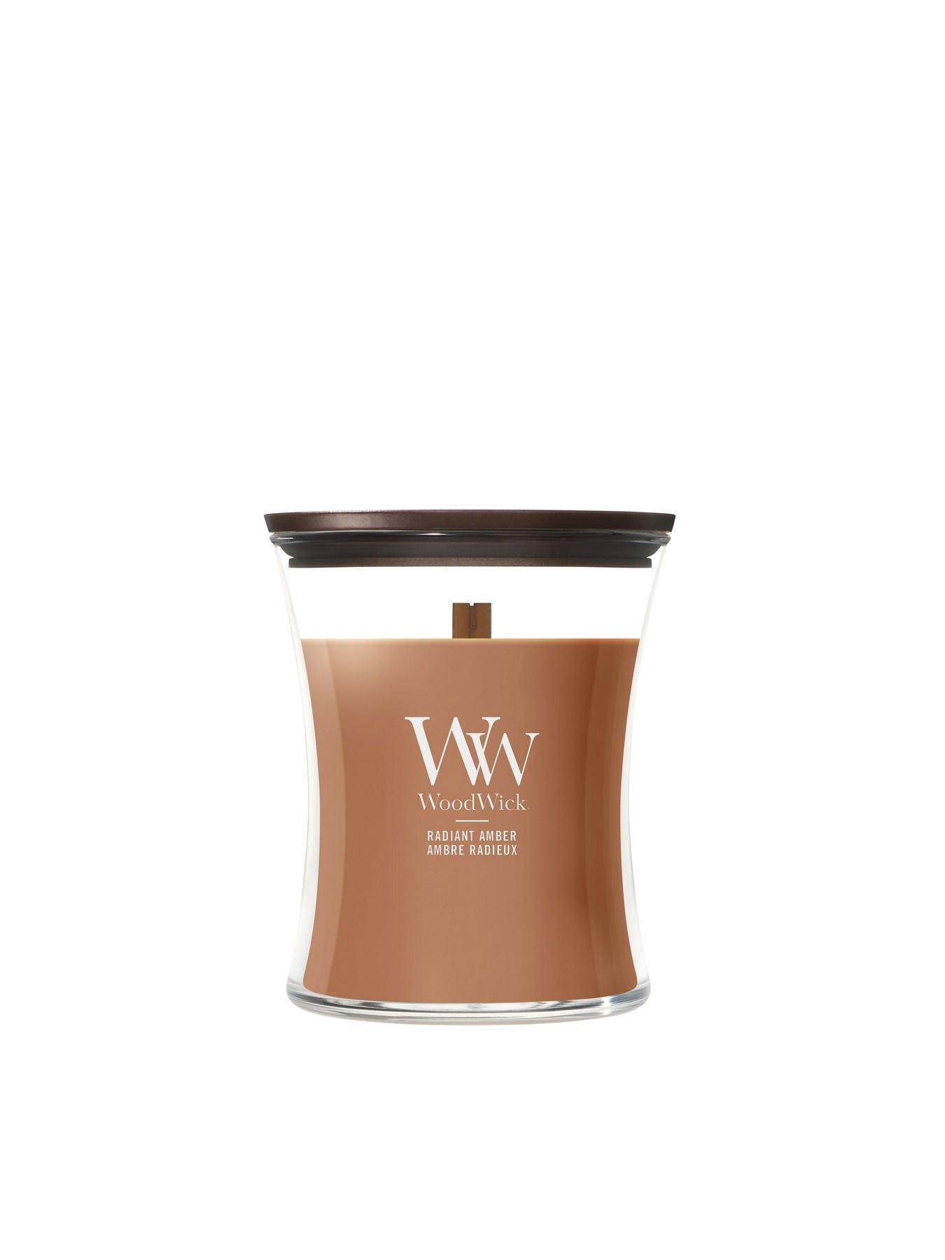Image 1 of 7 of WoodWick Medium Candle - Radiant Amber