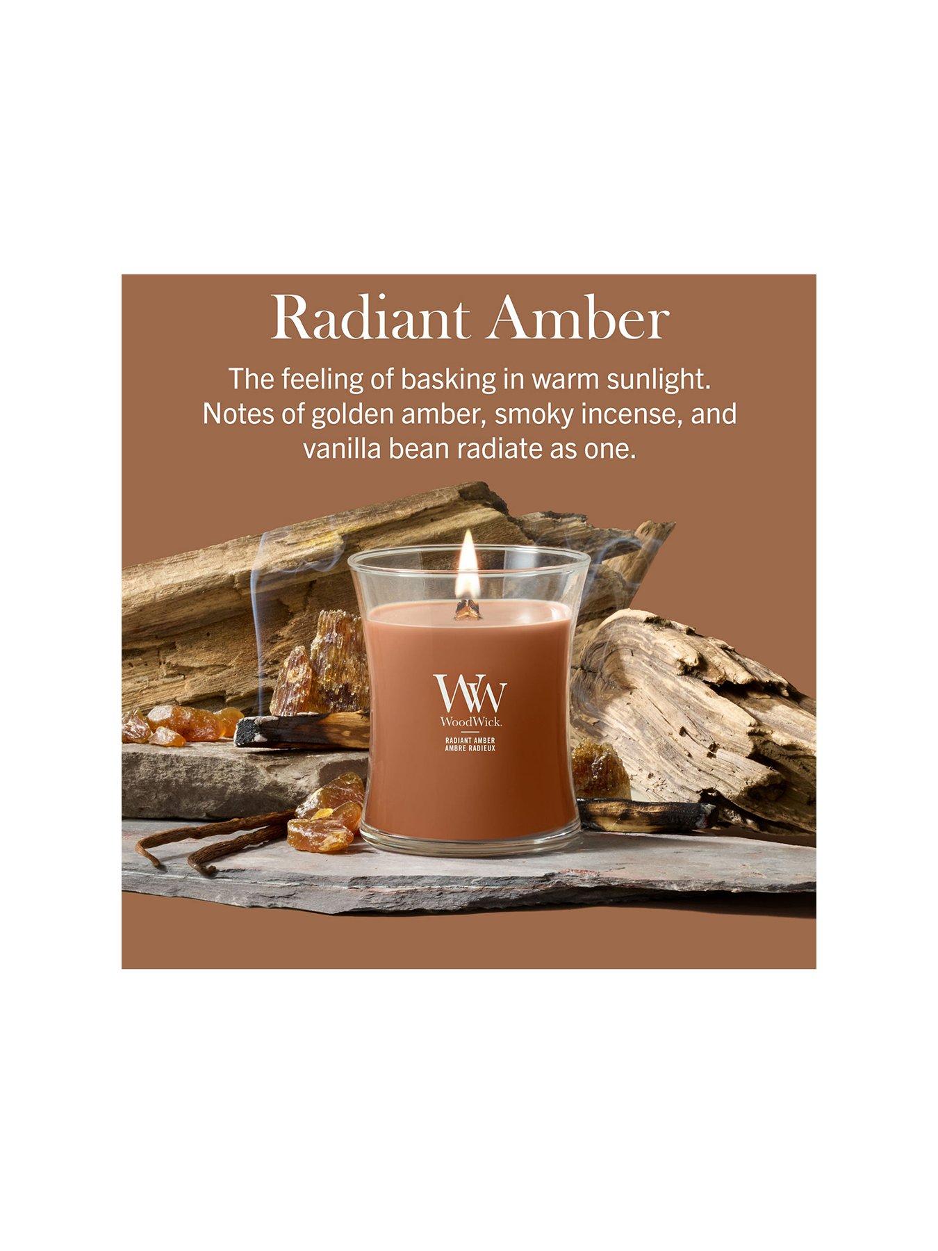 Image 2 of 7 of WoodWick Medium Candle - Radiant Amber