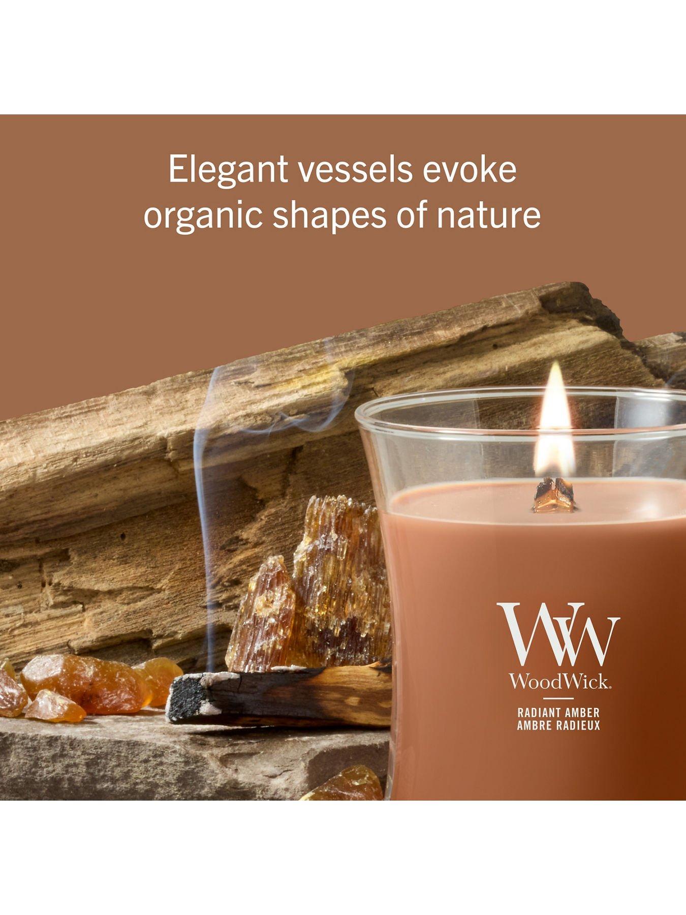 Image 4 of 7 of WoodWick Medium Candle - Radiant Amber