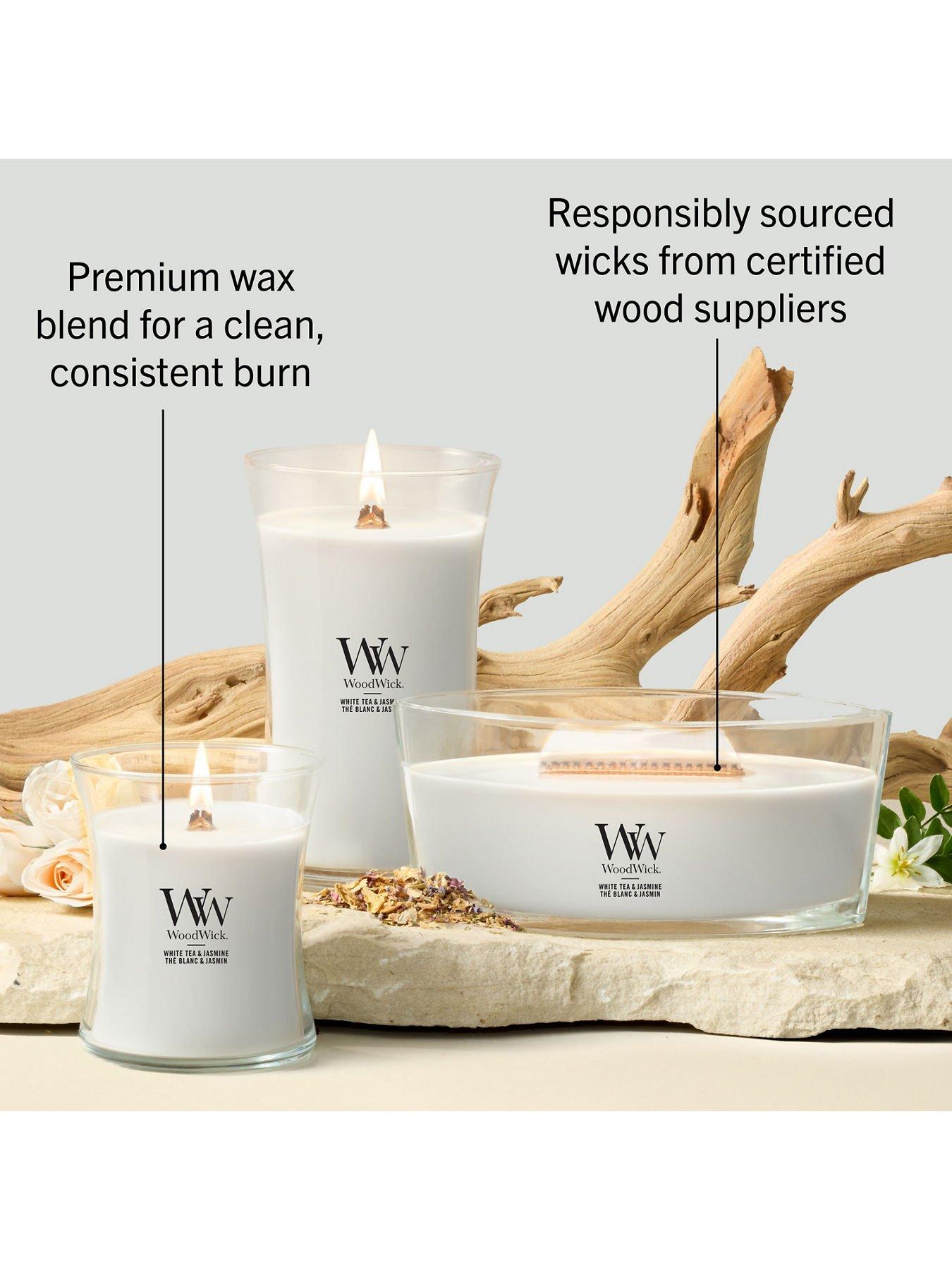 Image 7 of 7 of WoodWick Elipse Candle - White Tea & Jasmine