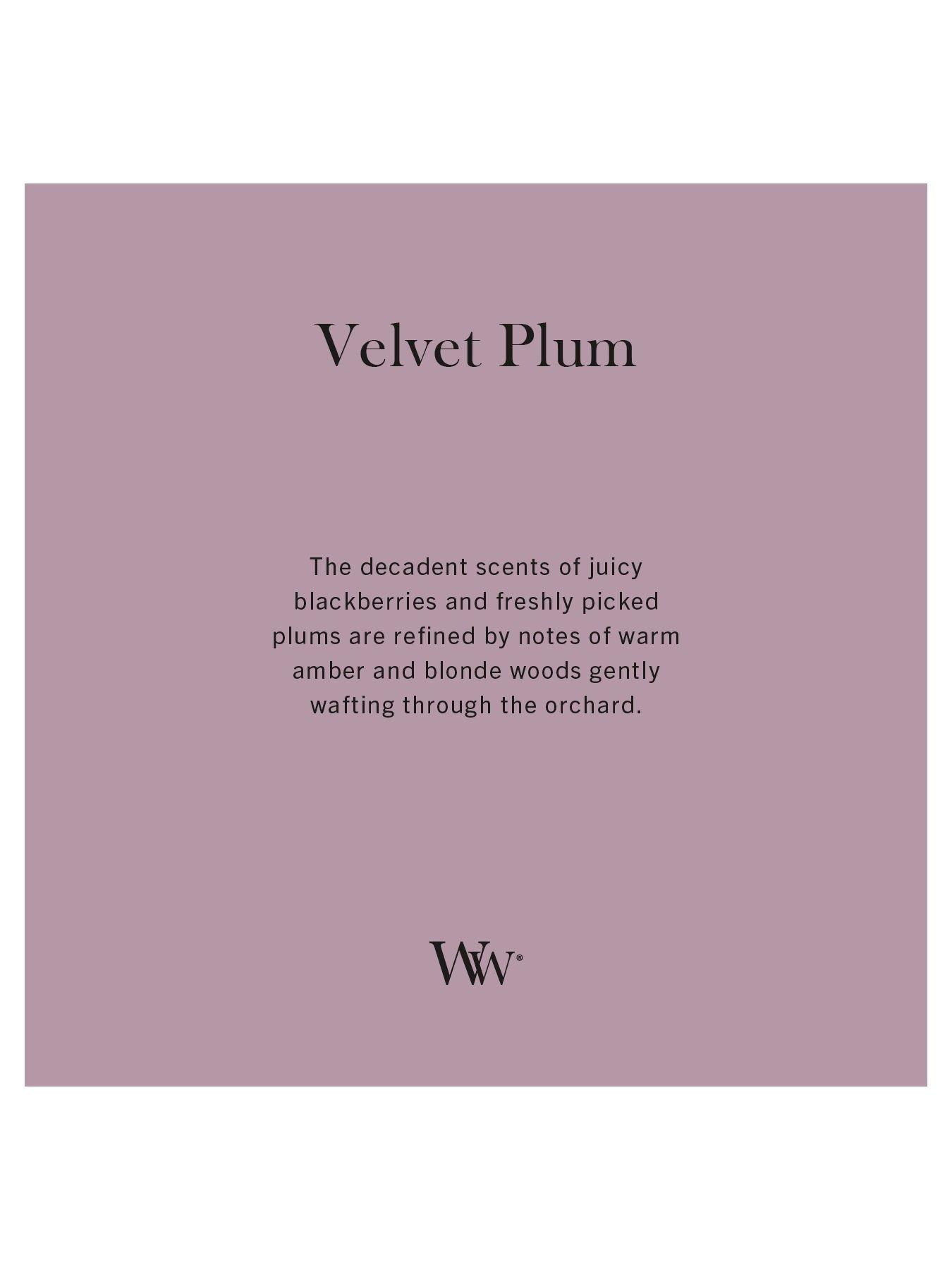 Image 3 of 4 of WoodWick Large Candle - Velvet Plum