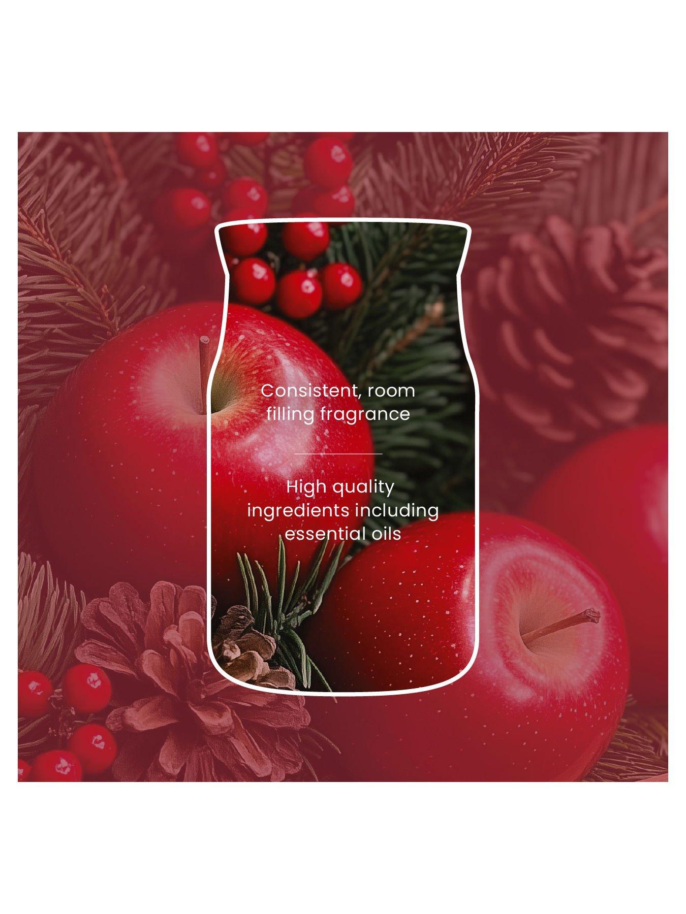 Image 4 of 5 of Yankee Candle Yankee Red Apple Wreath Medium Candle