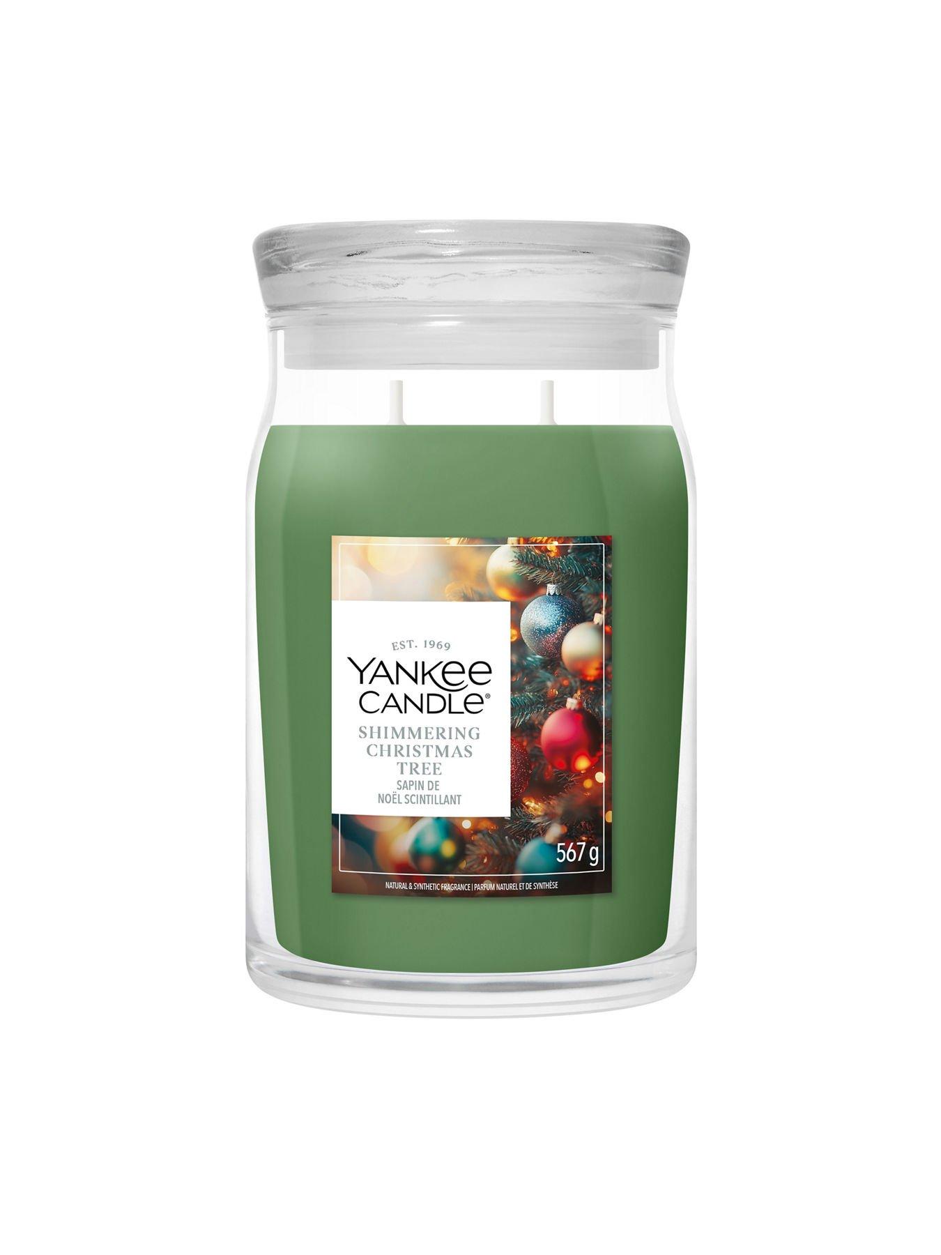 Image 1 of 6 of Yankee Candle Yankee Shimmering Tree Large Candle