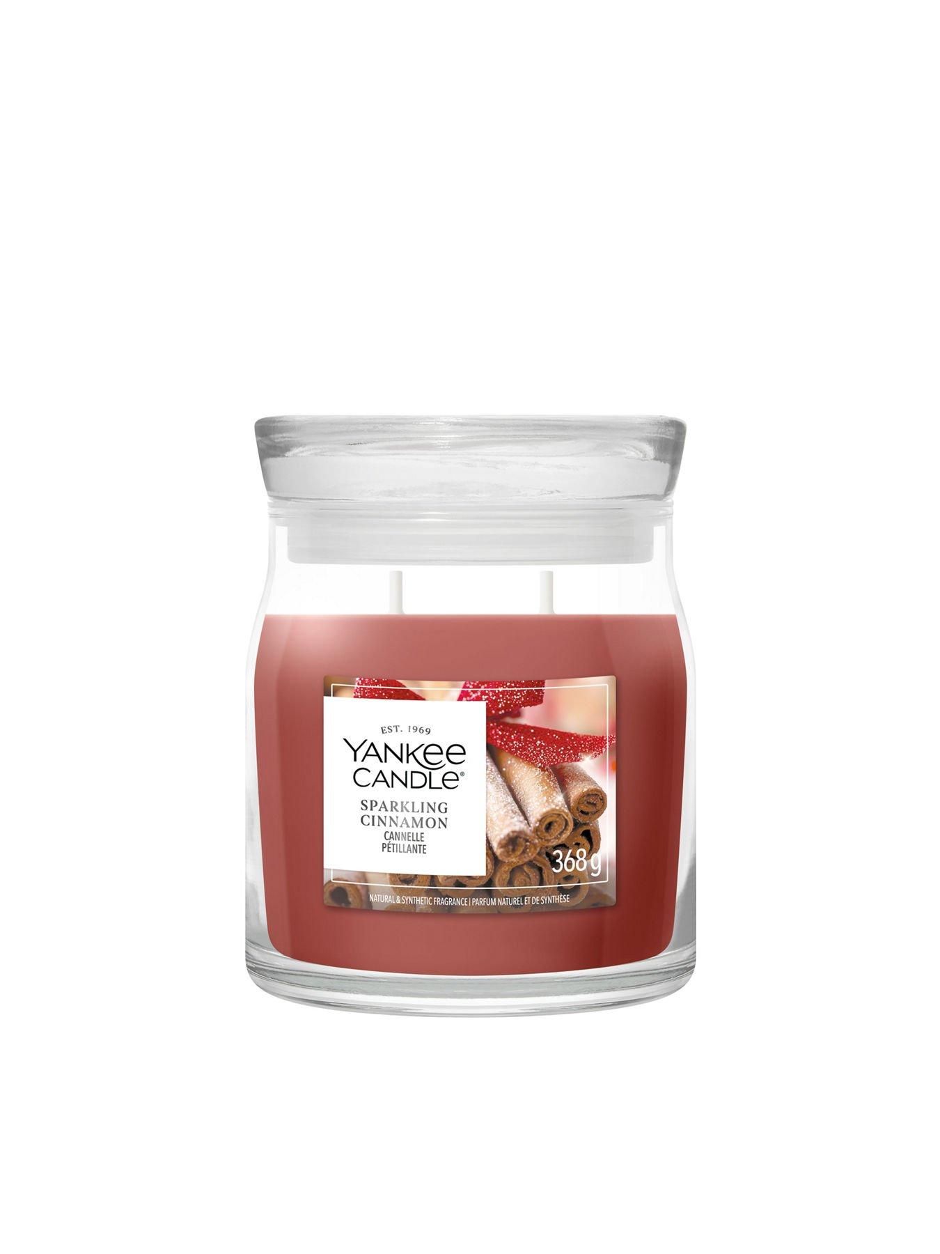 Image 1 of 6 of Yankee Candle Yankee Sparkling Cinnamon Medium Candle