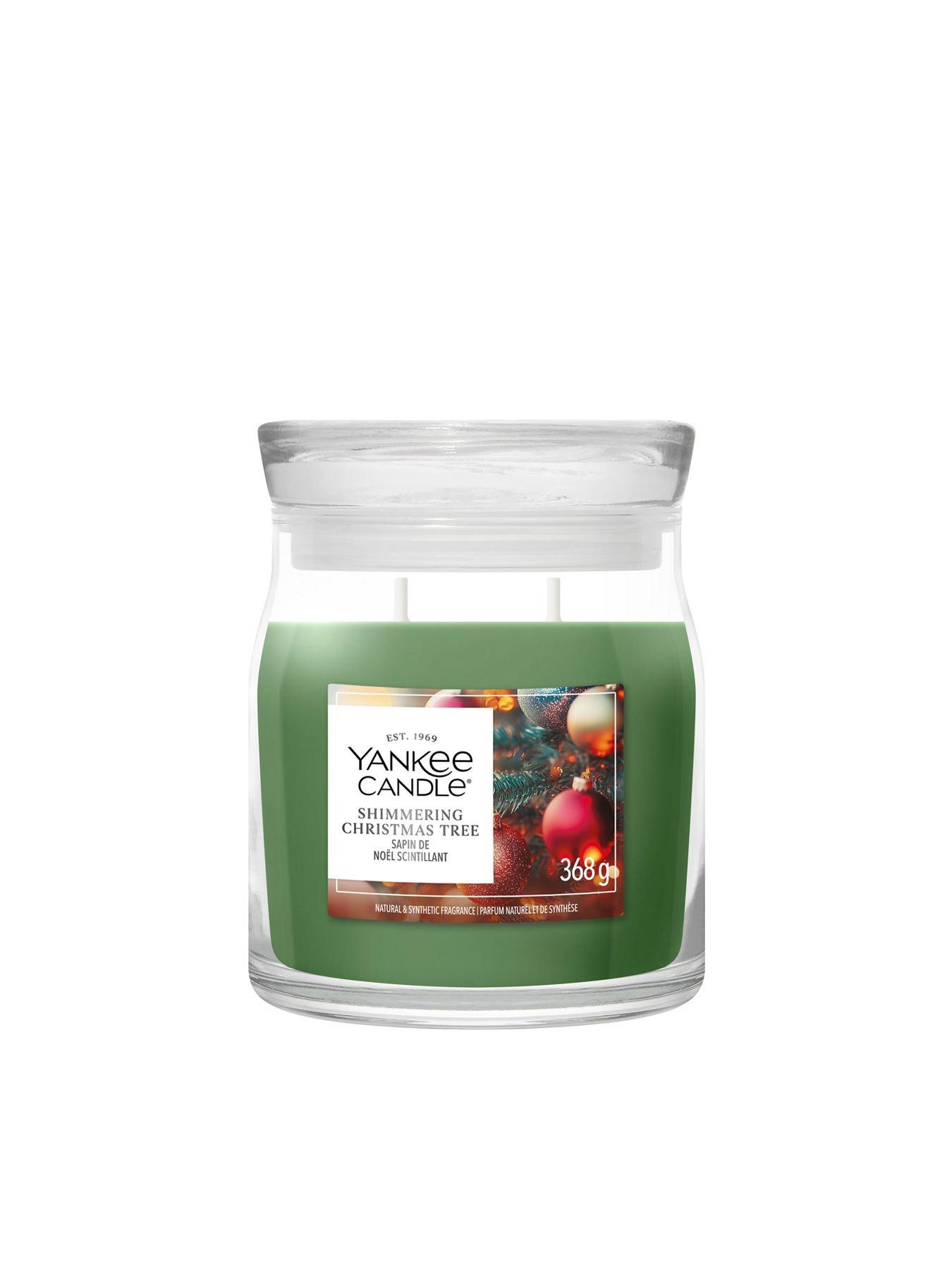 Image 1 of 6 of Yankee Candle Yankee Shimmering Tree Medium Canlde