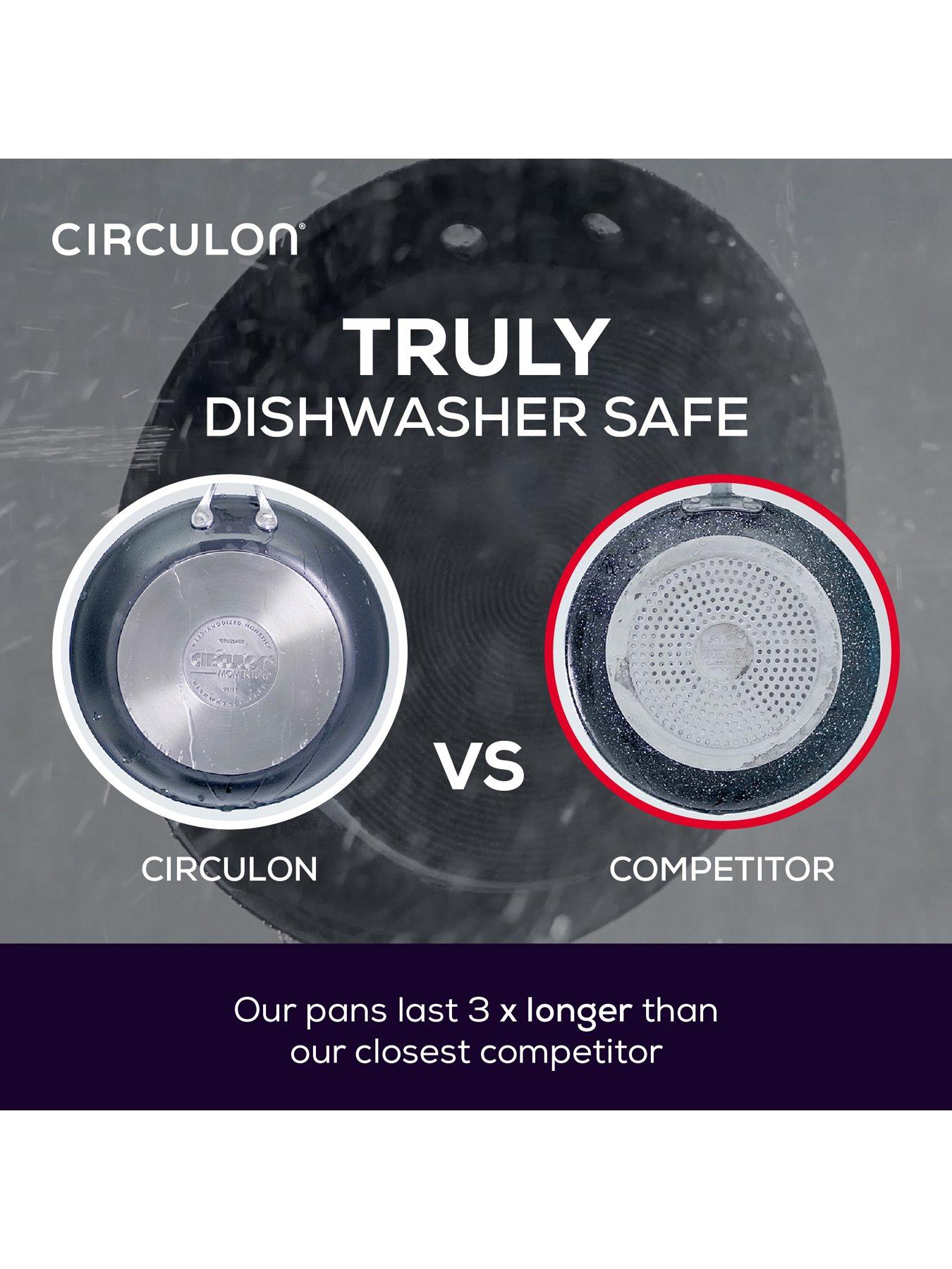Image 6 of 8 of Circulon Total Hard Anodised Cookware Set, 4pce