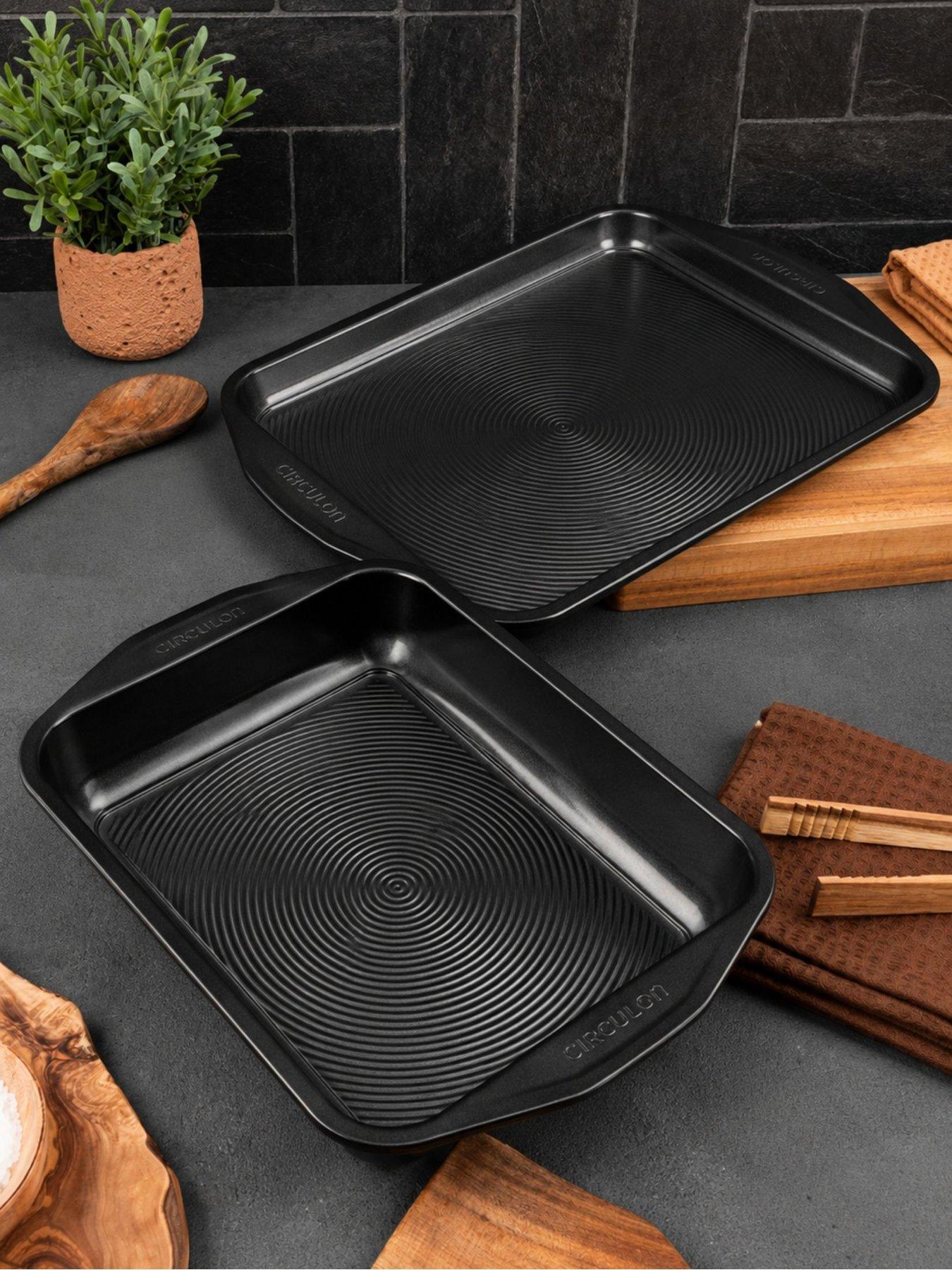Circulon Ultimum 2pce Set (oven Tray And Rect Cake Tin)
