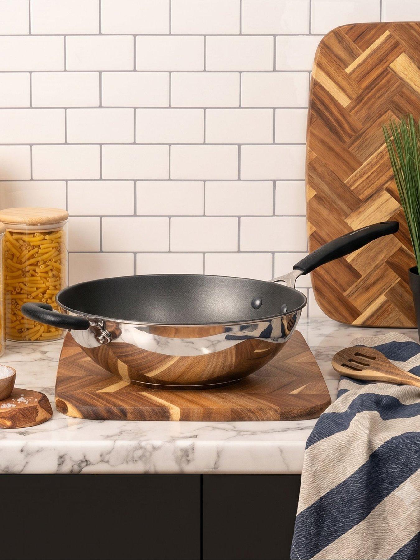 Prestige Made To Last Non Stick Stirfry With Helper Handle, 29cm