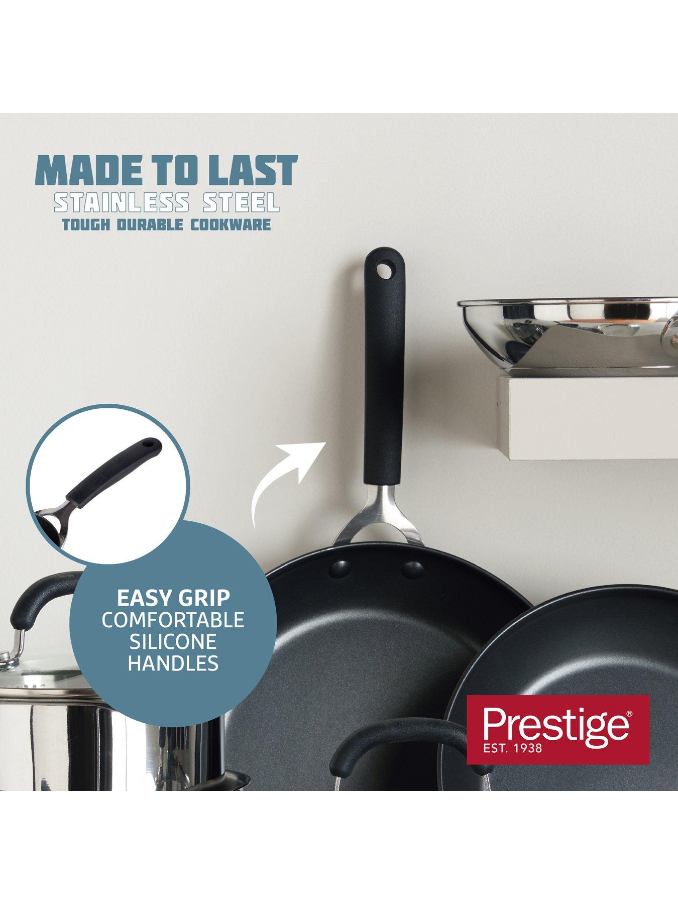 Image 6 of 8 of Prestige Made To Last Stockpot With Steamer Basket, 24cm
