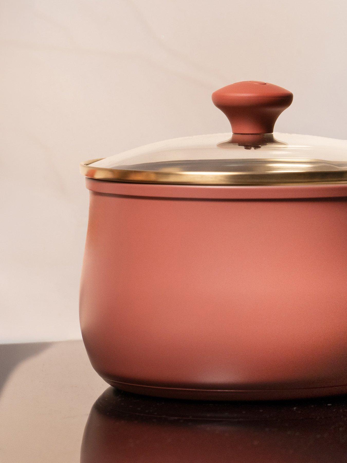 Image 4 of 5 of Prestige Stainless Edition - 5pce Set (16, 18, 20cm S/pans 20 &amp; 28cm Frys) 72014/15) Earth Rose