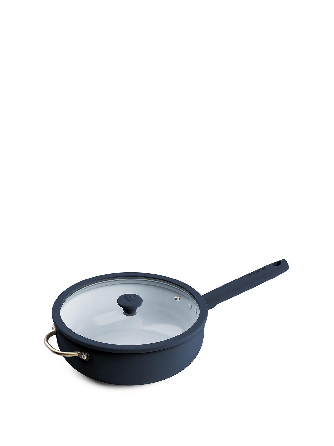 Image 1 of 5 of Prestige Ceramic Edition - 26cm Non-stick Multipan With Lid: French Navy