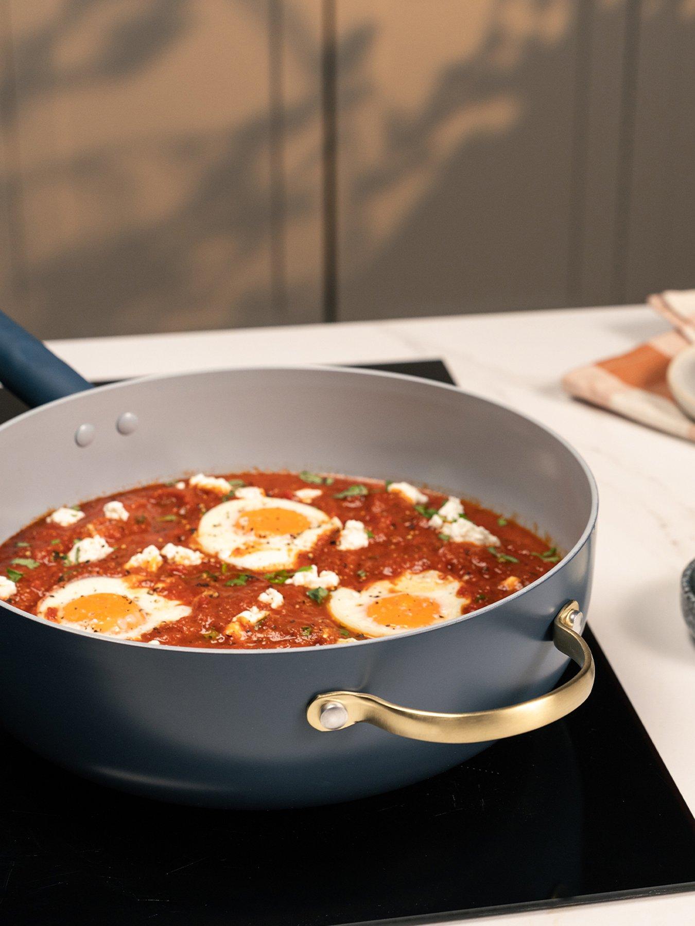 Image 5 of 5 of Prestige Ceramic Edition - 26cm Non-stick Multipan With Lid: French Navy