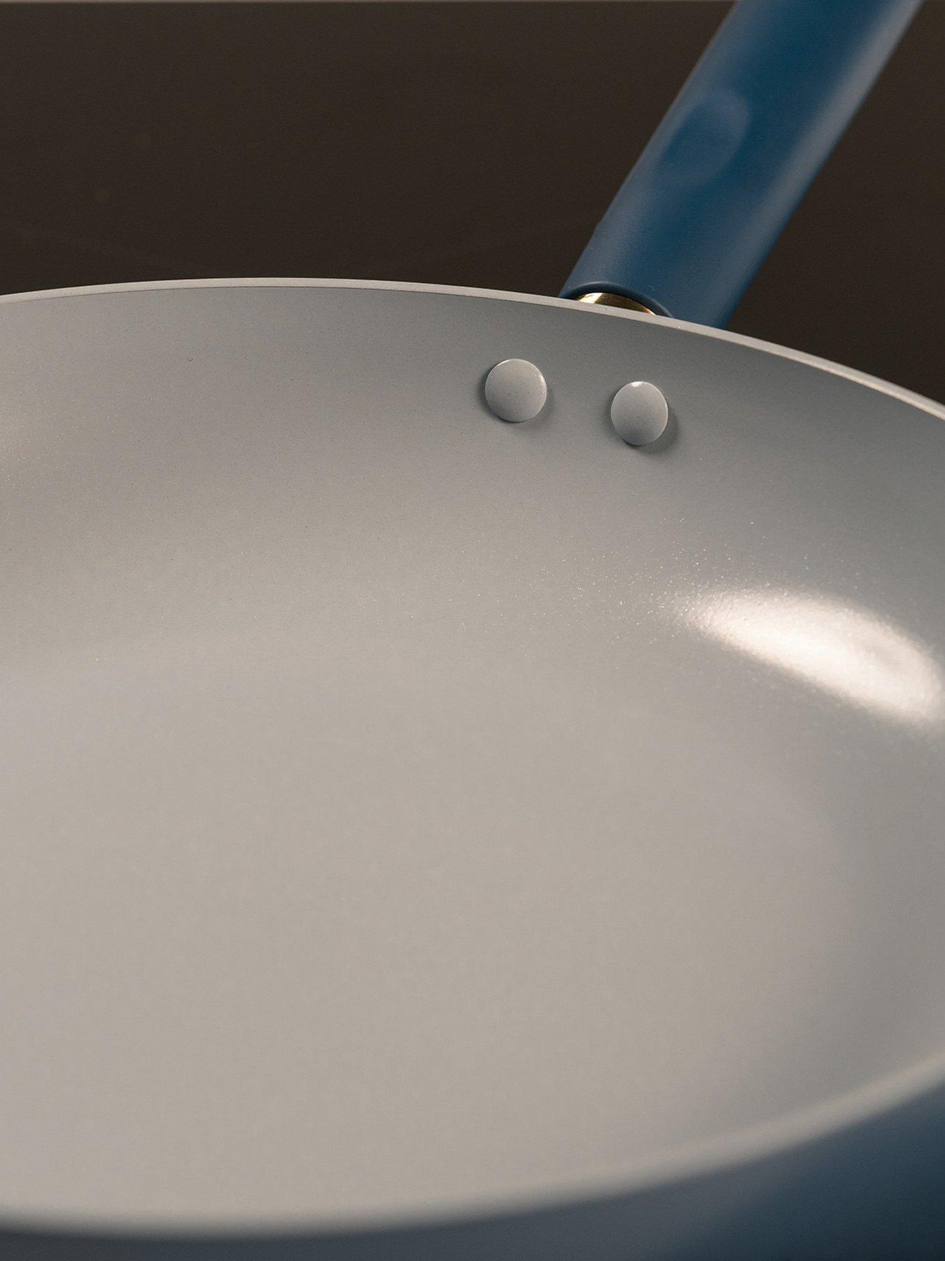 Image 4 of 5 of Prestige Ceramic Edition - 28cm Non-stick Wok / Stirfry: French Navy