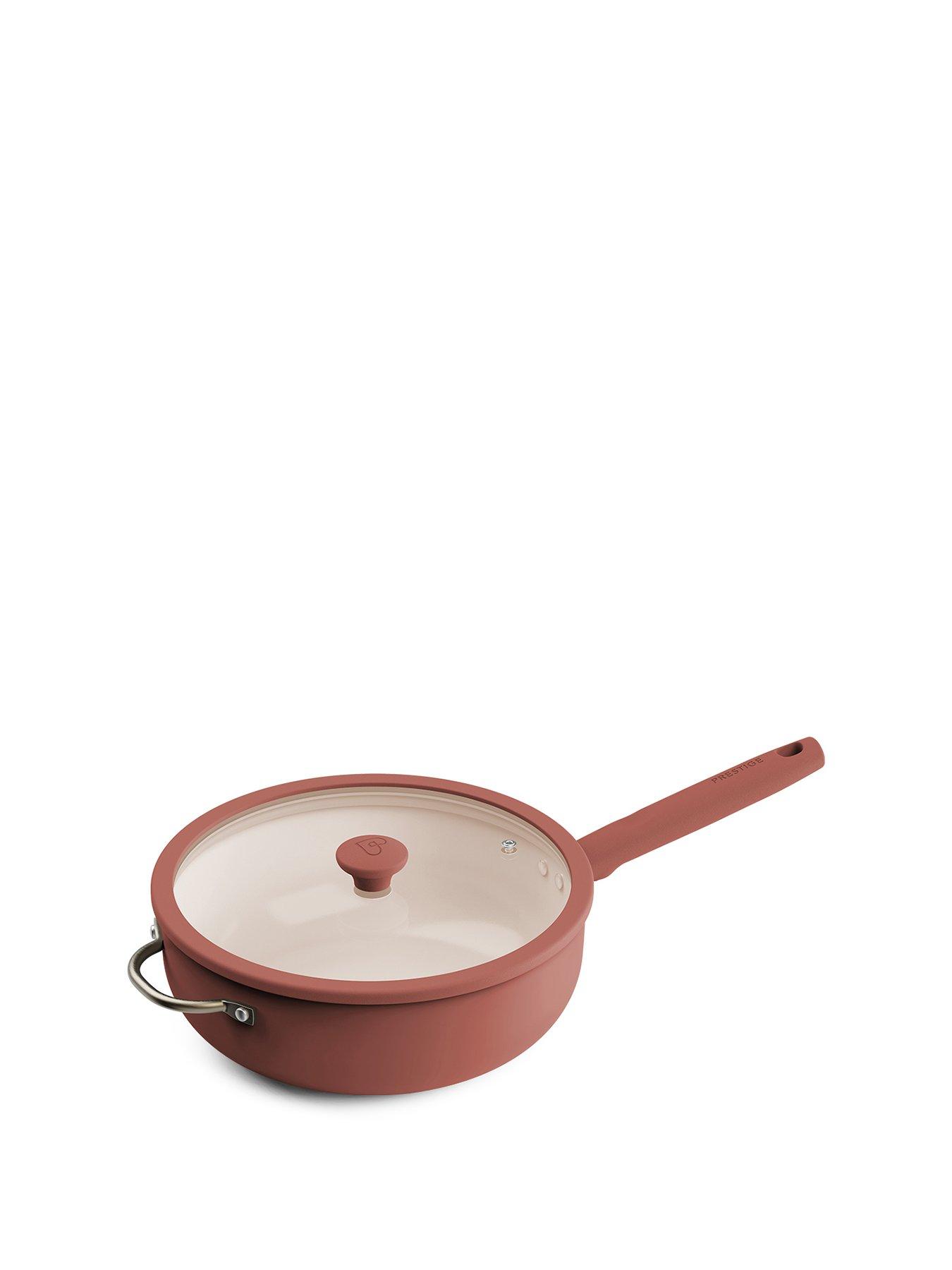 Image 1 of 5 of Prestige Ceramic Edition - 26cm Non-stick Multipan With Lid: Earth Rose
