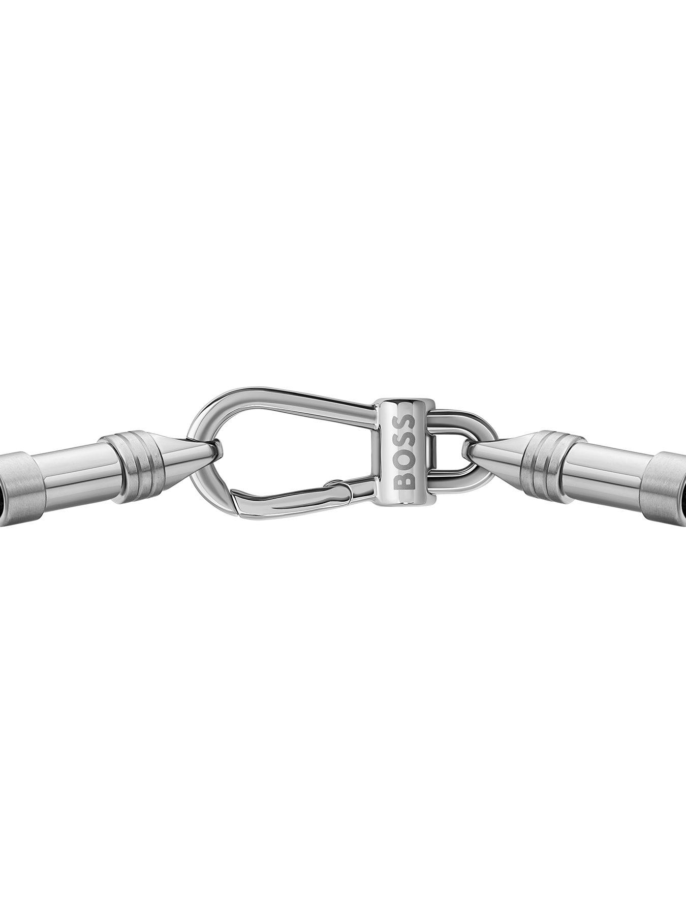 Image 2 of 7 of BOSS Gents BOSS Liam Antique Finish Bracelet