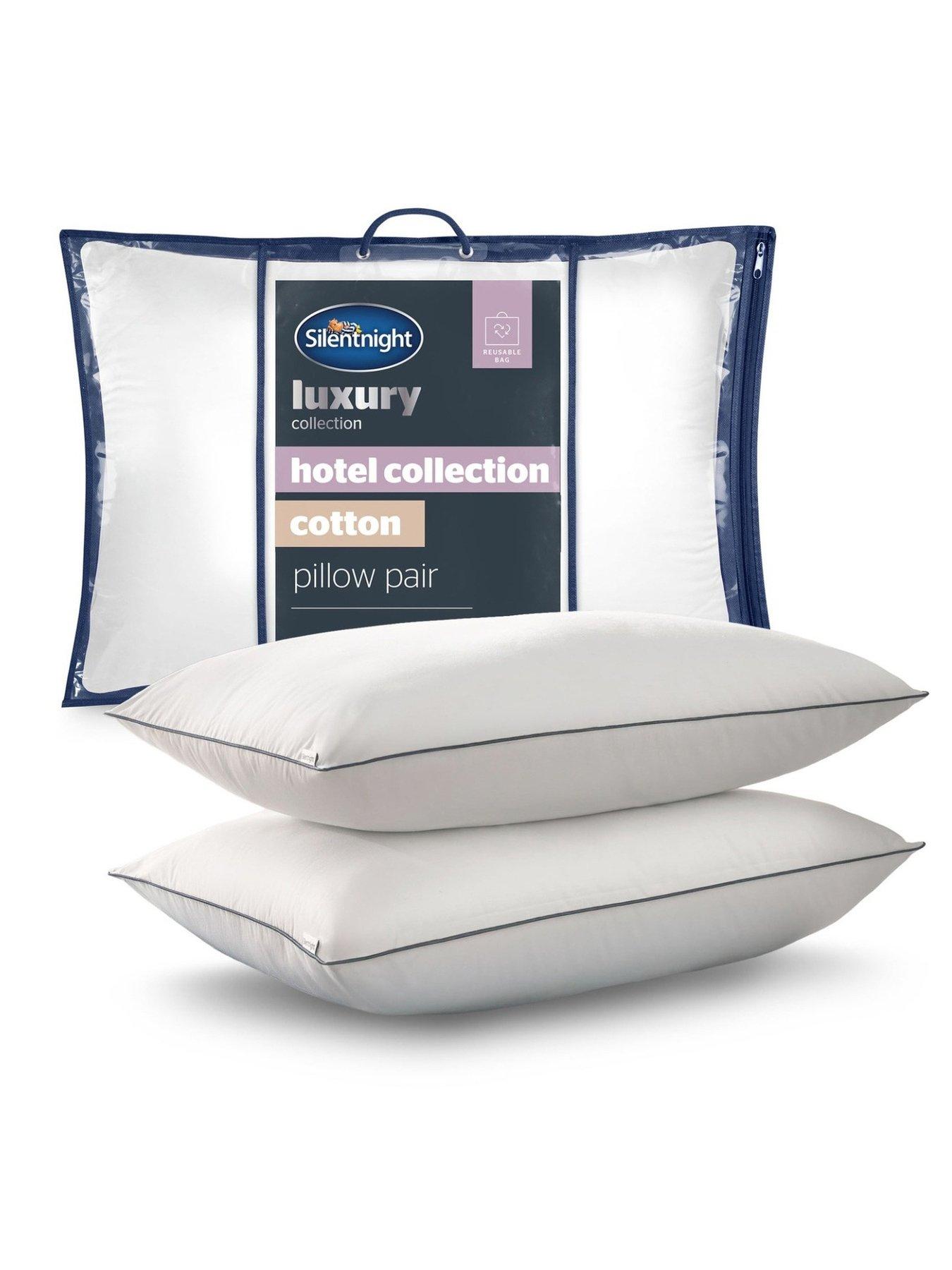 Silentnight Hotel Collection Cotton Pillow Pair - Pair