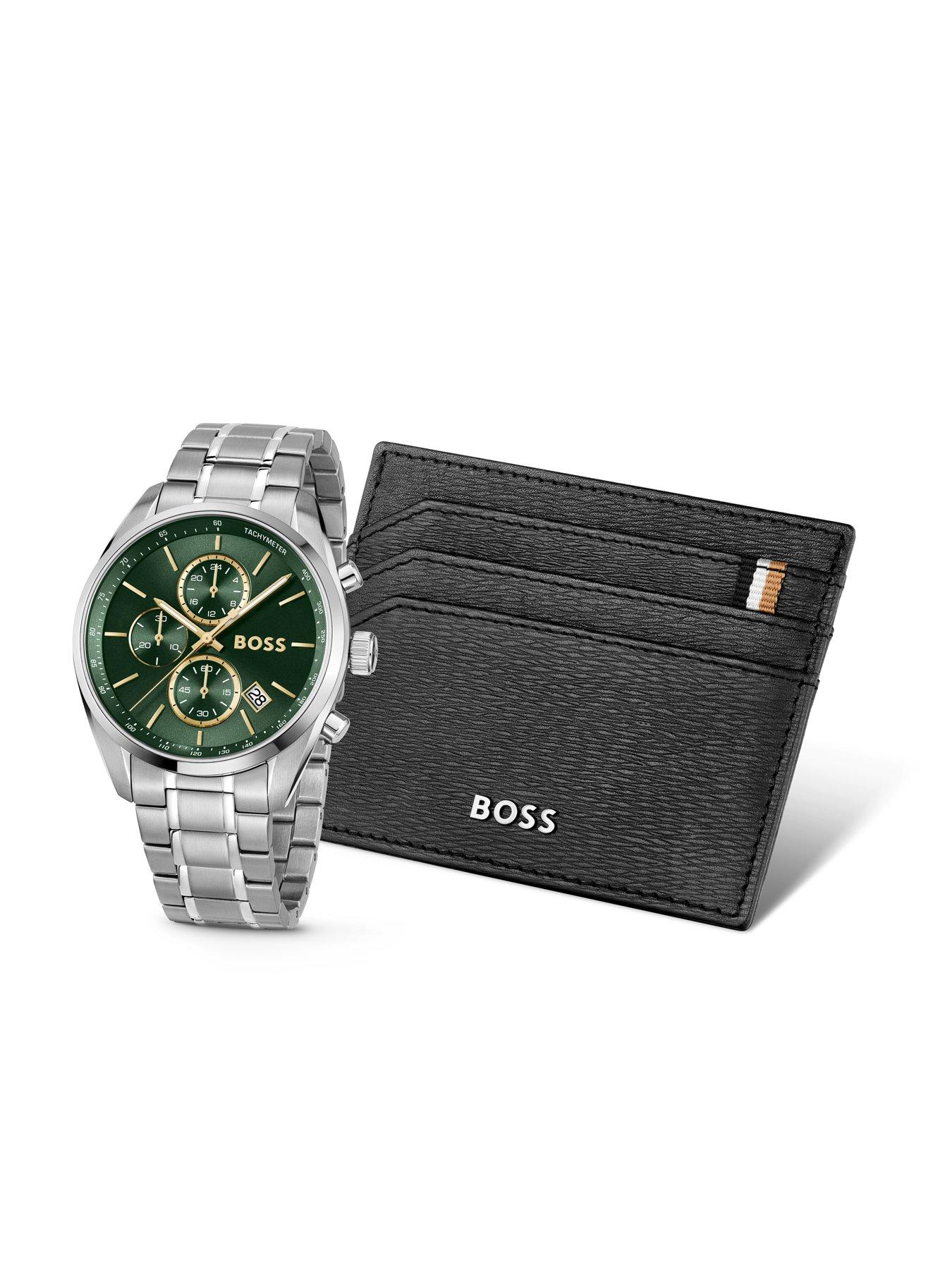 Image 3 of 3 of BOSS Gents BOSS Grand Prix Watch and Cardholder Giftset