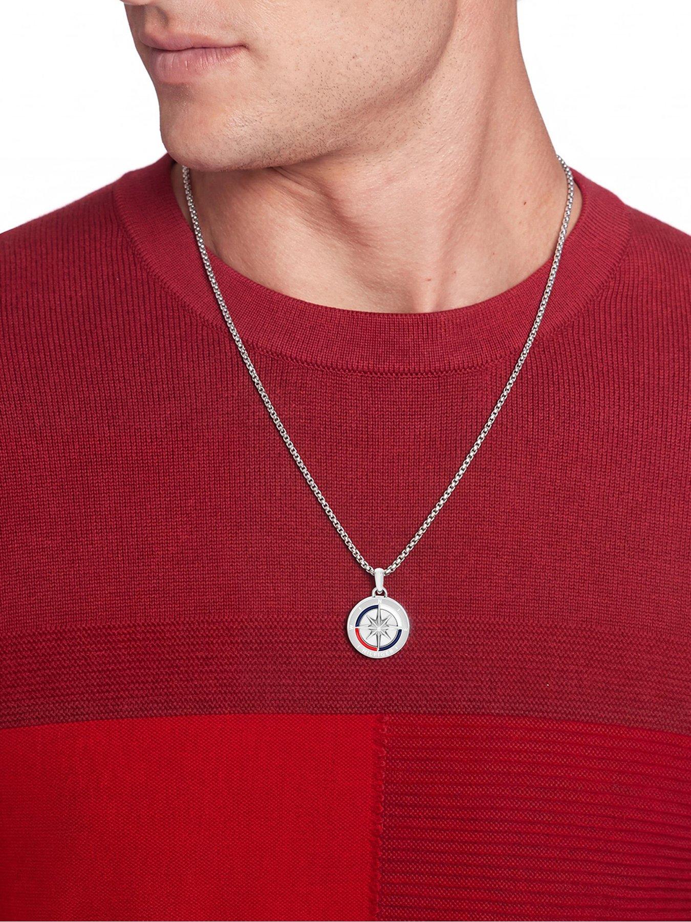 Image 3 of 3 of Tommy Hilfiger Men's Stainless Steel Pendant Necklace