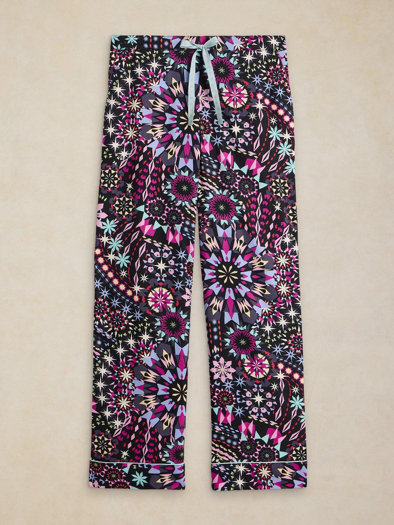 Image 5 of 5 of White Stuff Womens Nina PJ Bottoms - Black