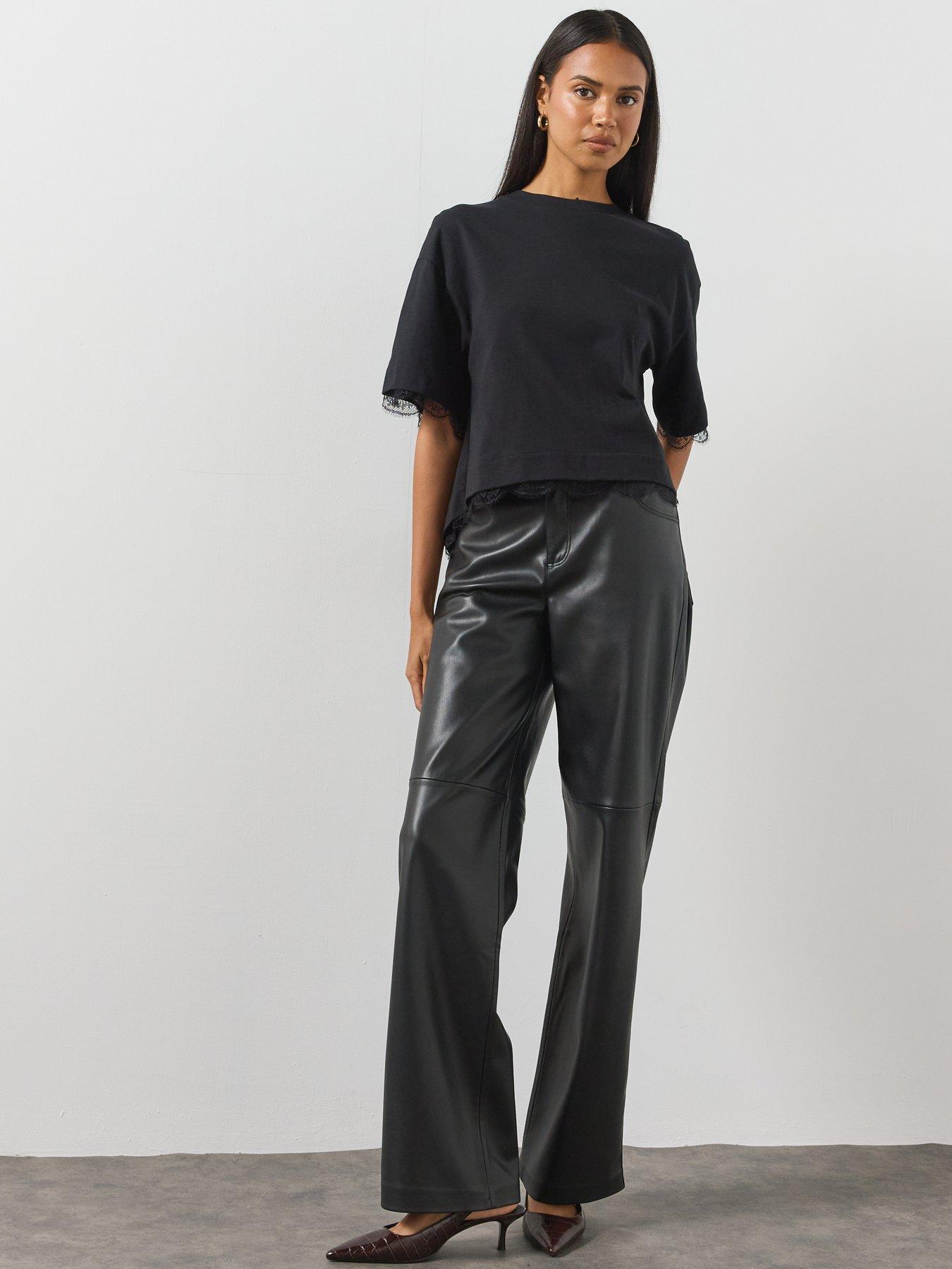 Image 6 of 6 of AllSaints Nia Lace Tee