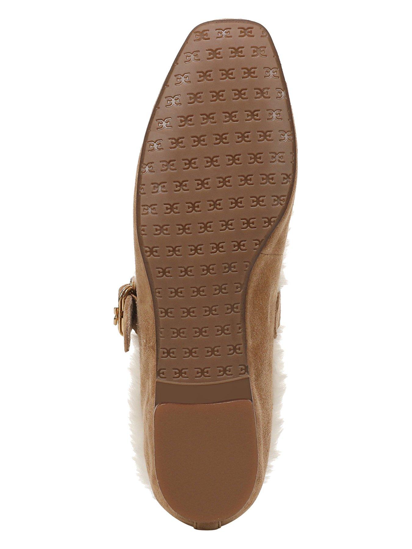 Image 5 of 6 of SAM EDELMAN Michaela Fur Lined Mary Jane Pump - Light Brown