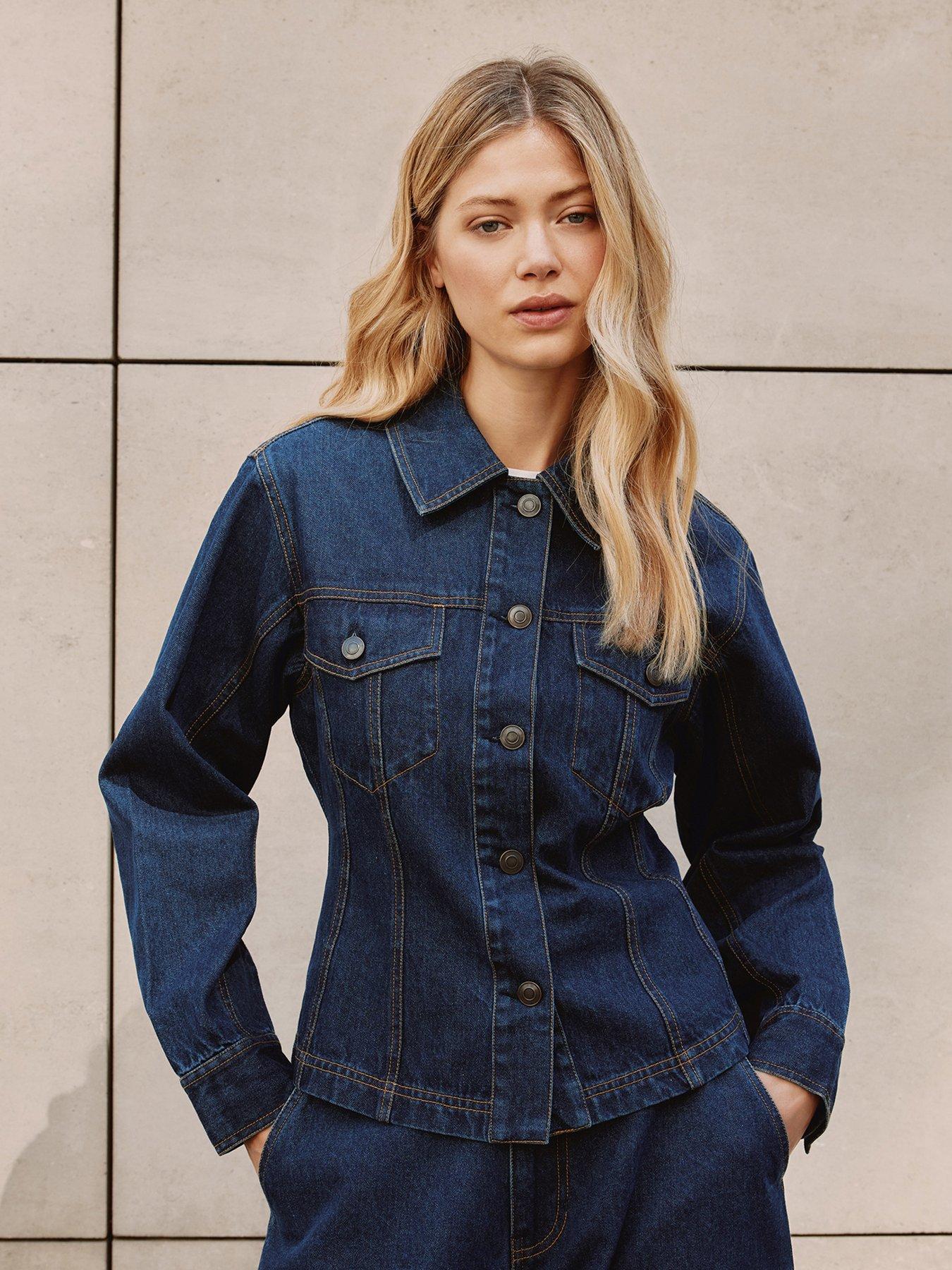 Albaray Fitted Denim Jacket
