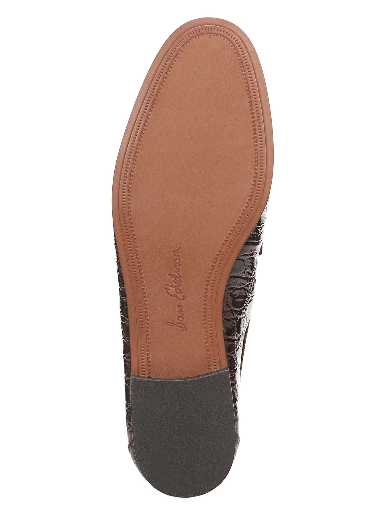 Image 5 of 5 of SAM EDELMAN Lana Leather Loafer - Red