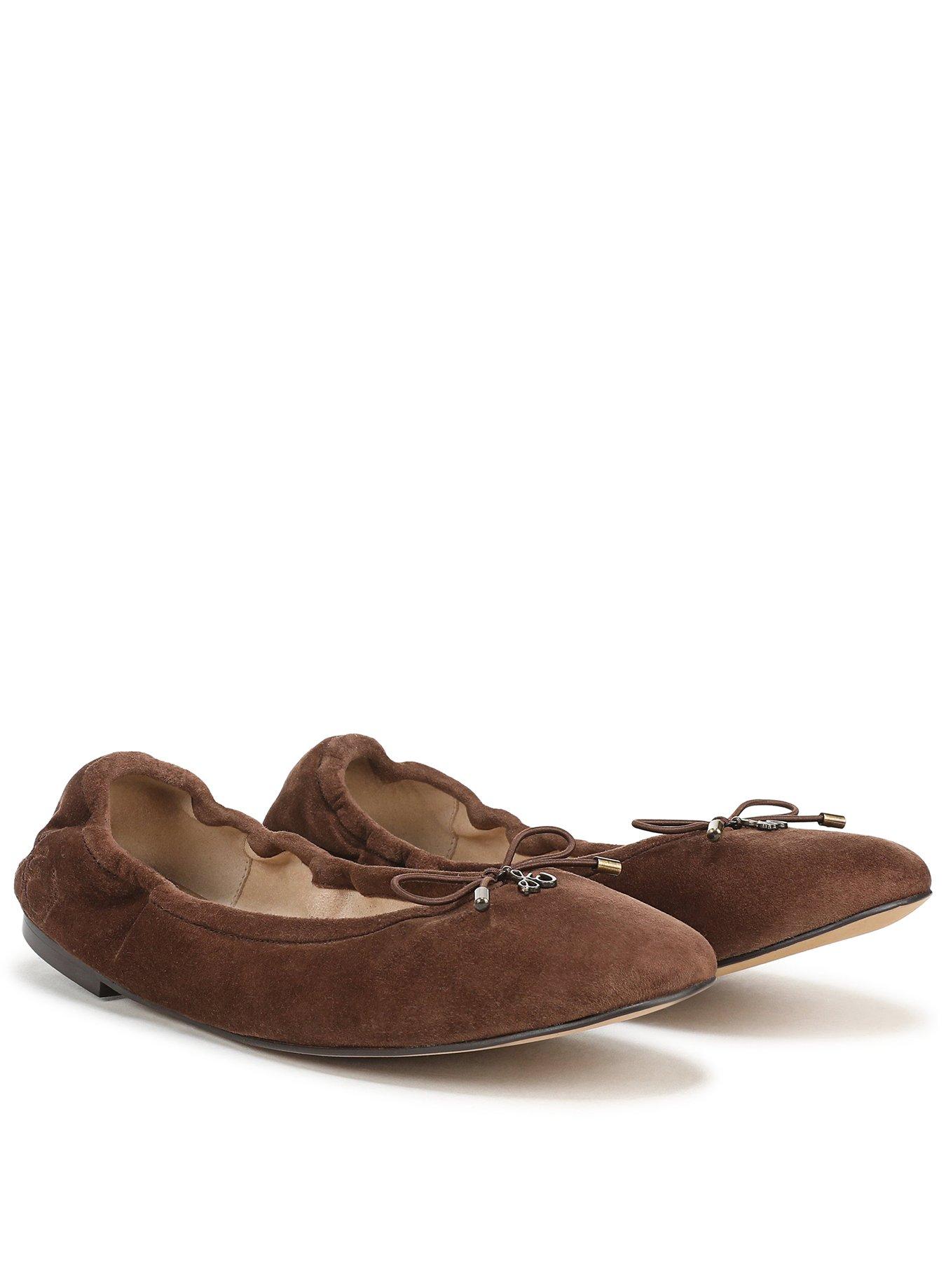 SAM EDELMAN Felicia Ballet Flat - Brown