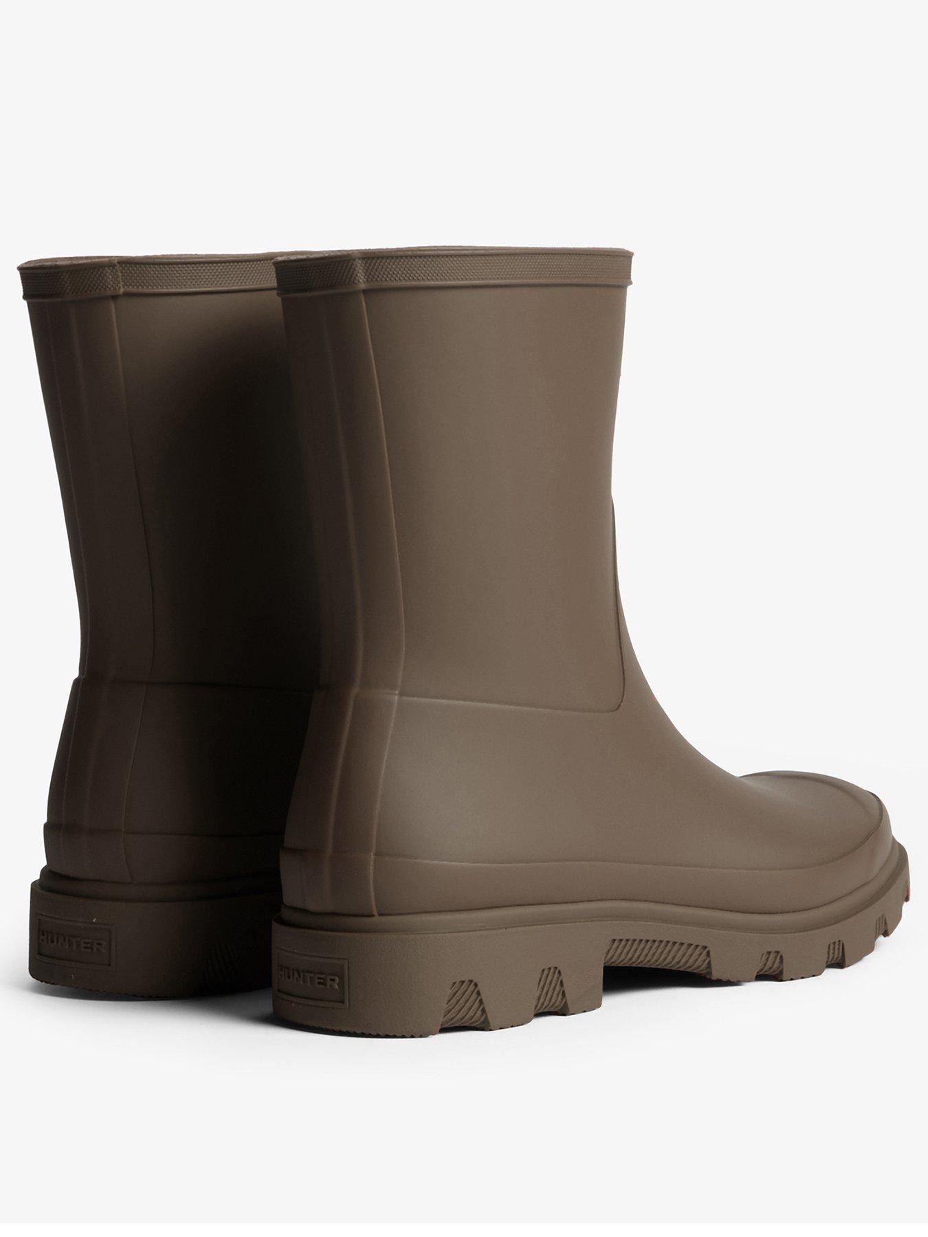Image 3 of 4 of Hunter Unisex Downpour Short Wellington Boot - Brown